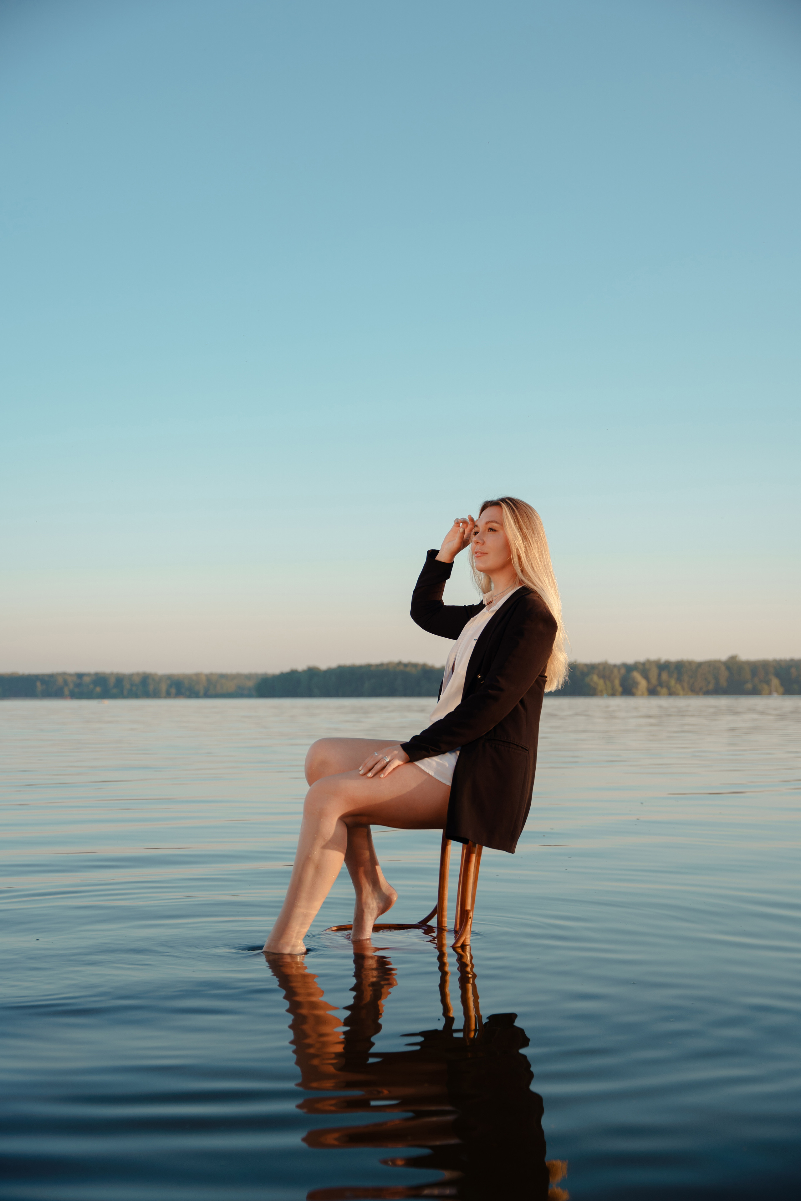 Водохранилище. Репортажный фотограф Москва Сергей Дружинин