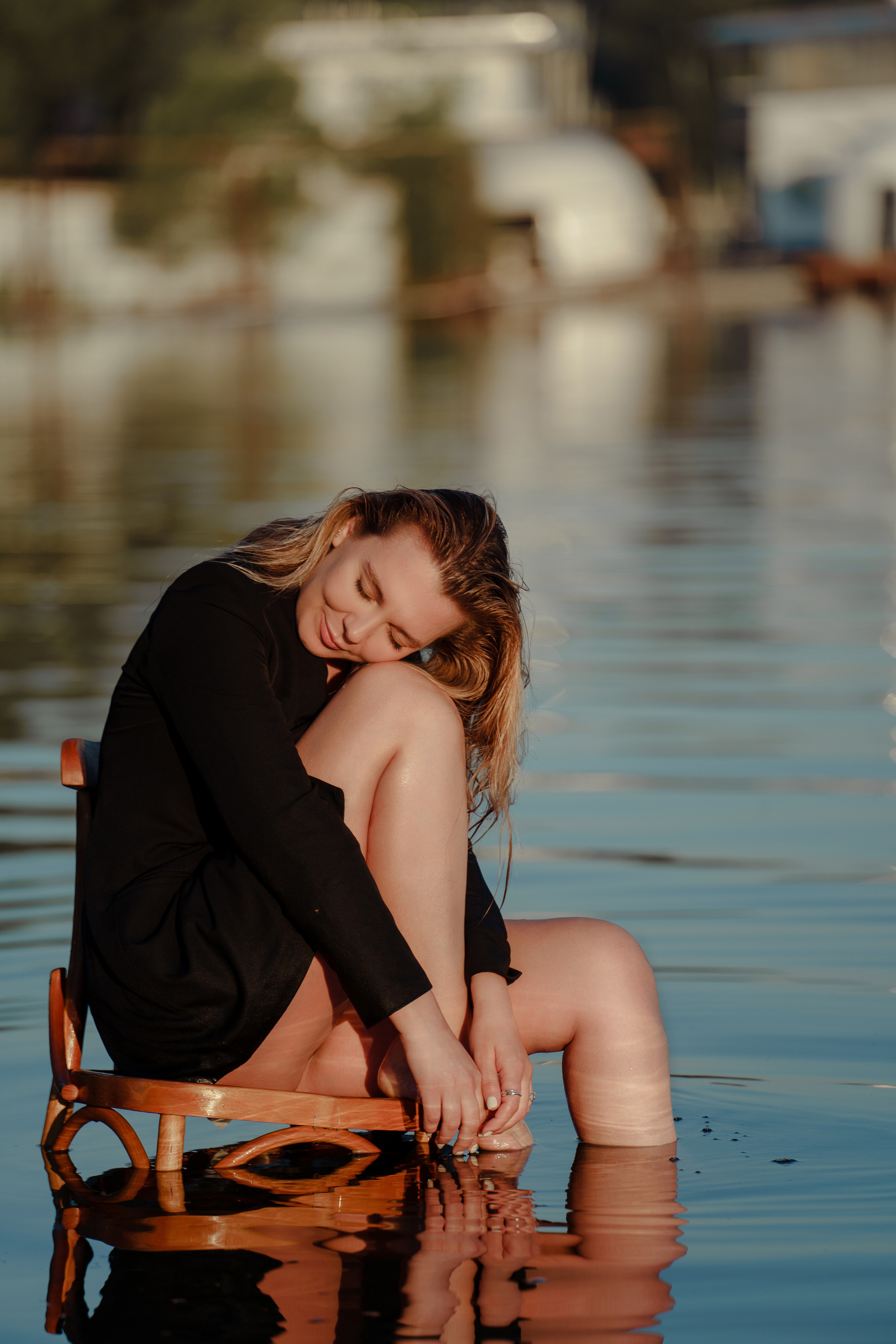 Водохранилище. Репортажный фотограф Москва Сергей Дружинин