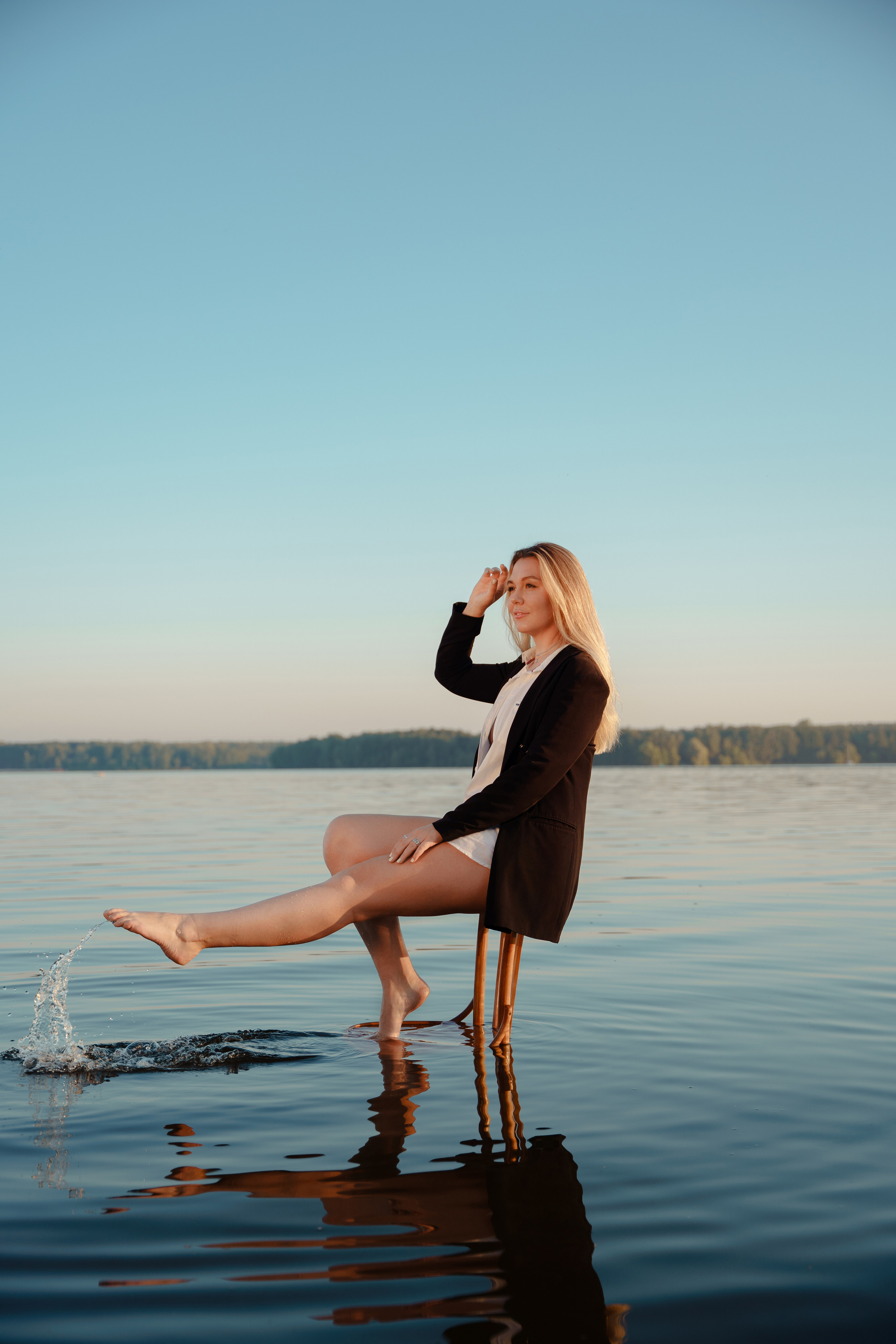 Водохранилище. Репортажный фотограф Москва Сергей Дружинин