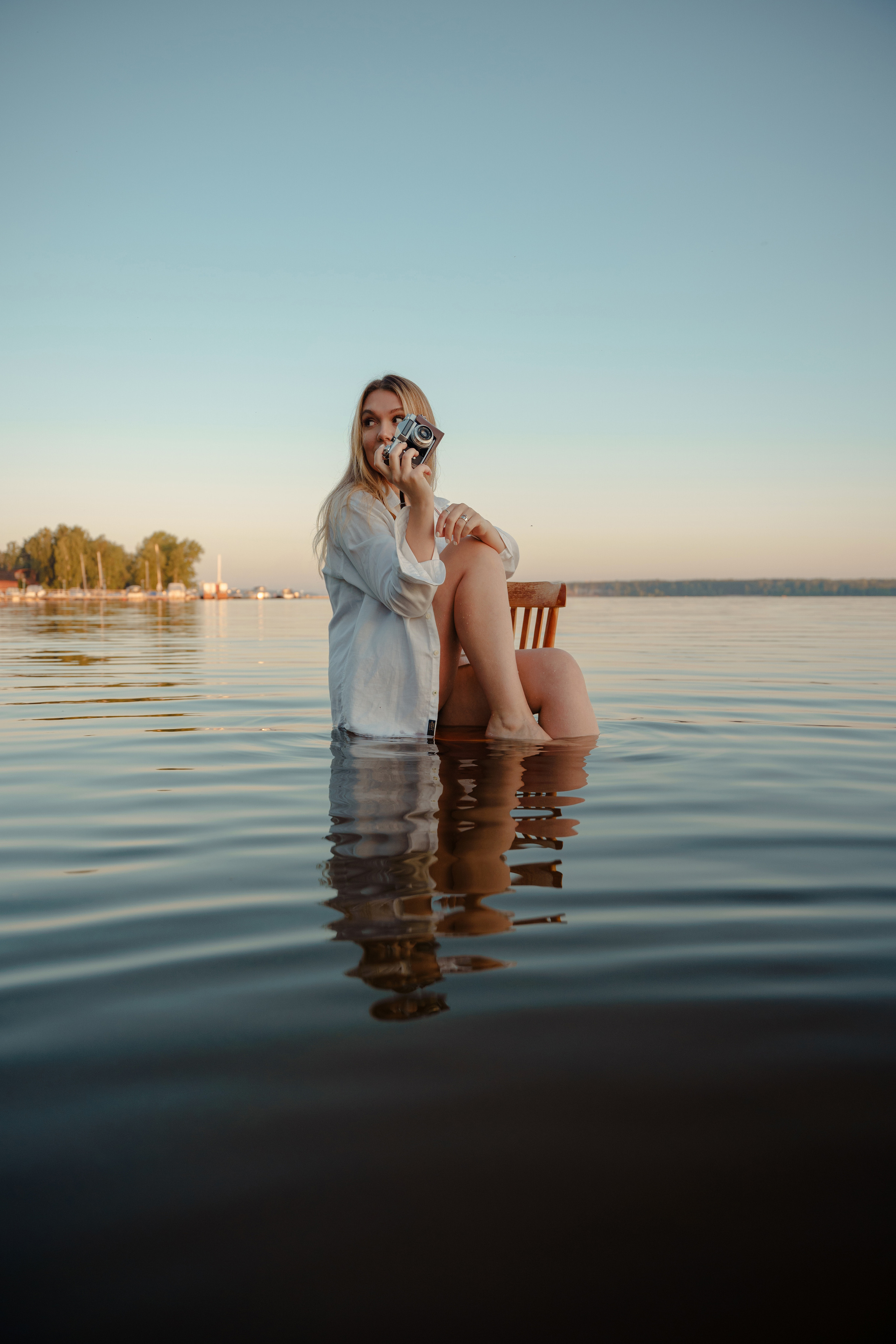 Водохранилище. Репортажный фотограф Москва Сергей Дружинин