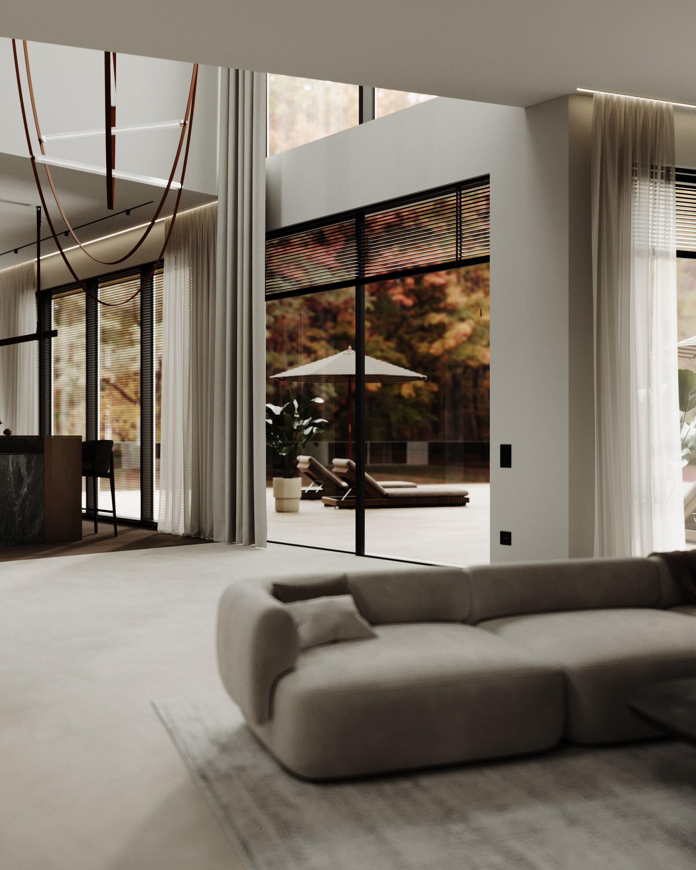 Вилла во Франции. Создание 3д визуализаций. Анимированное видео. Сборка сцен