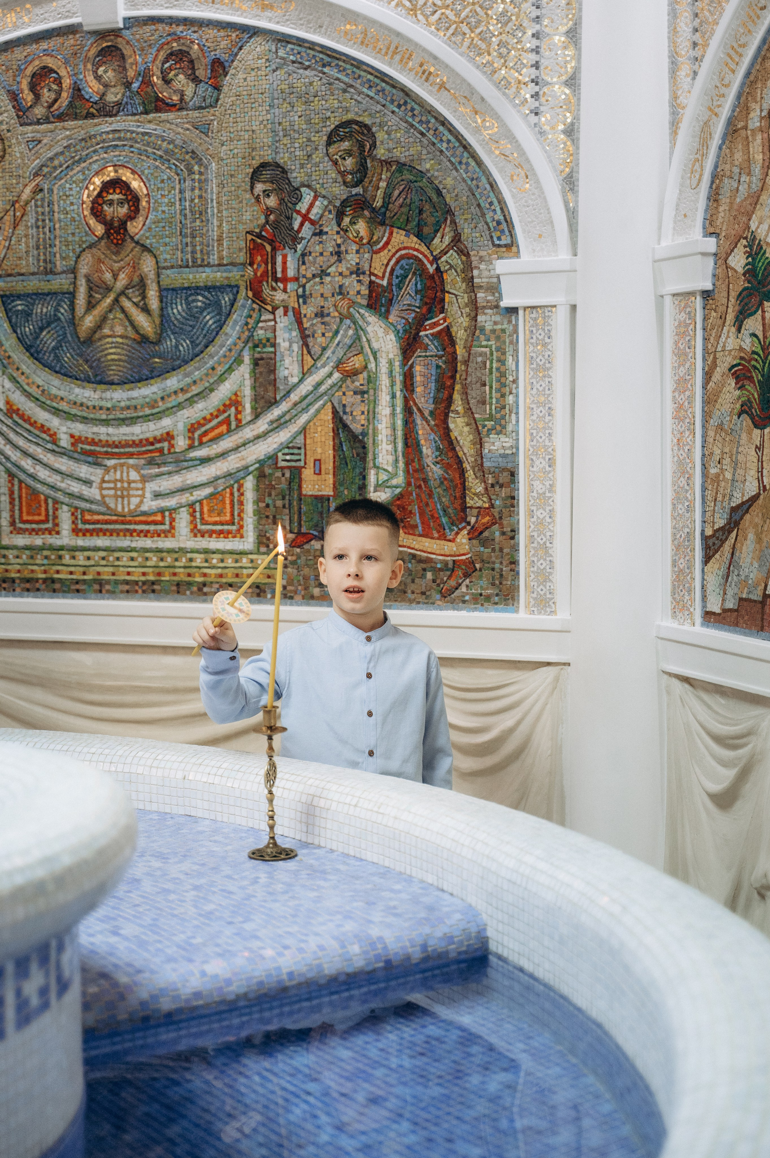 Крещение Тимура (Храм Святой Троицы). Семейный фотограф в Минске Дарья Дреко