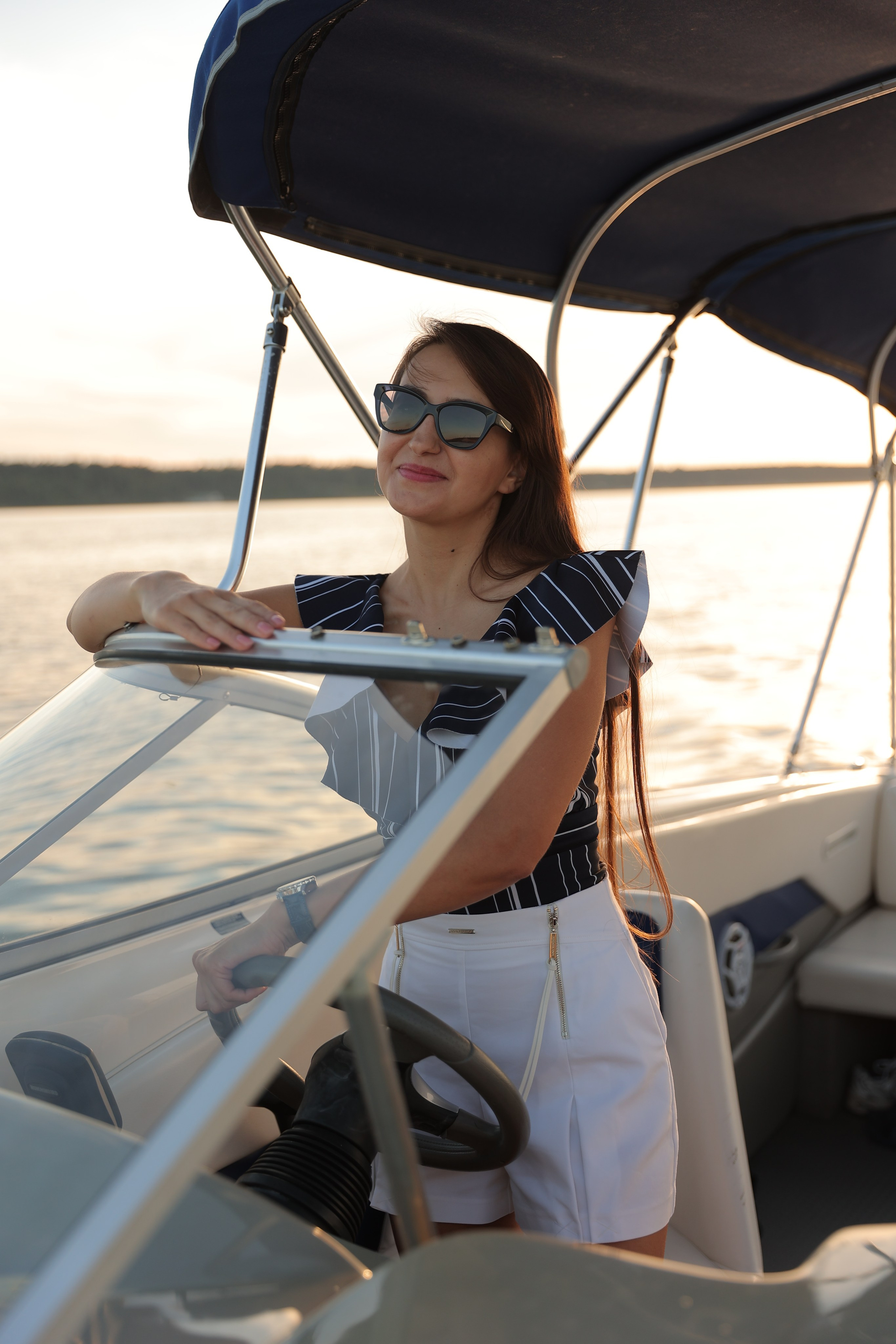 Прогулка на катере август 2024. Фотограф Алина Ионычева в Новосибирске