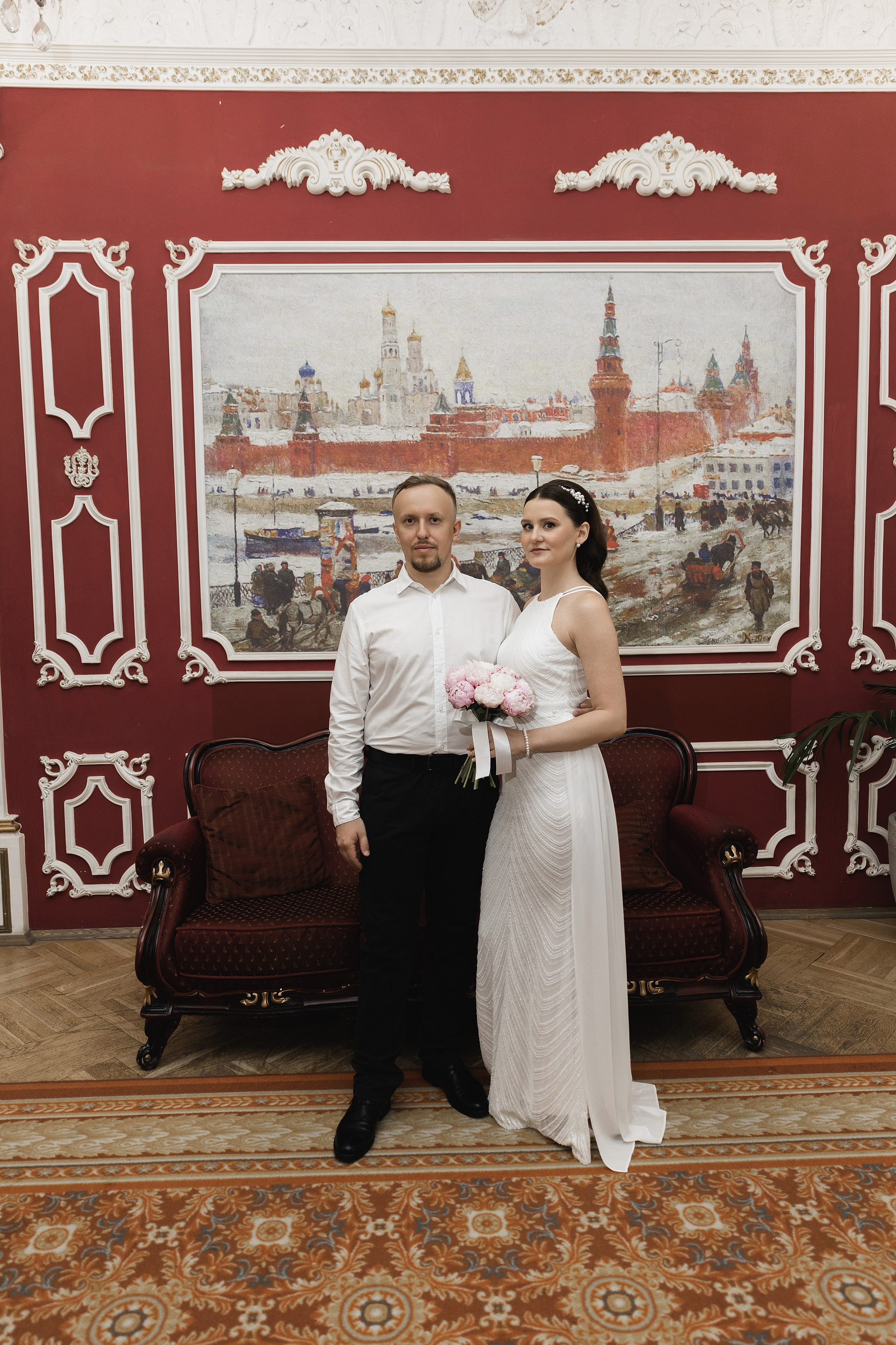 Сергей & Татьяна (Грибоедовский загс и прогулка в Кусково). Фотограф в Москве Юлия Хамзина