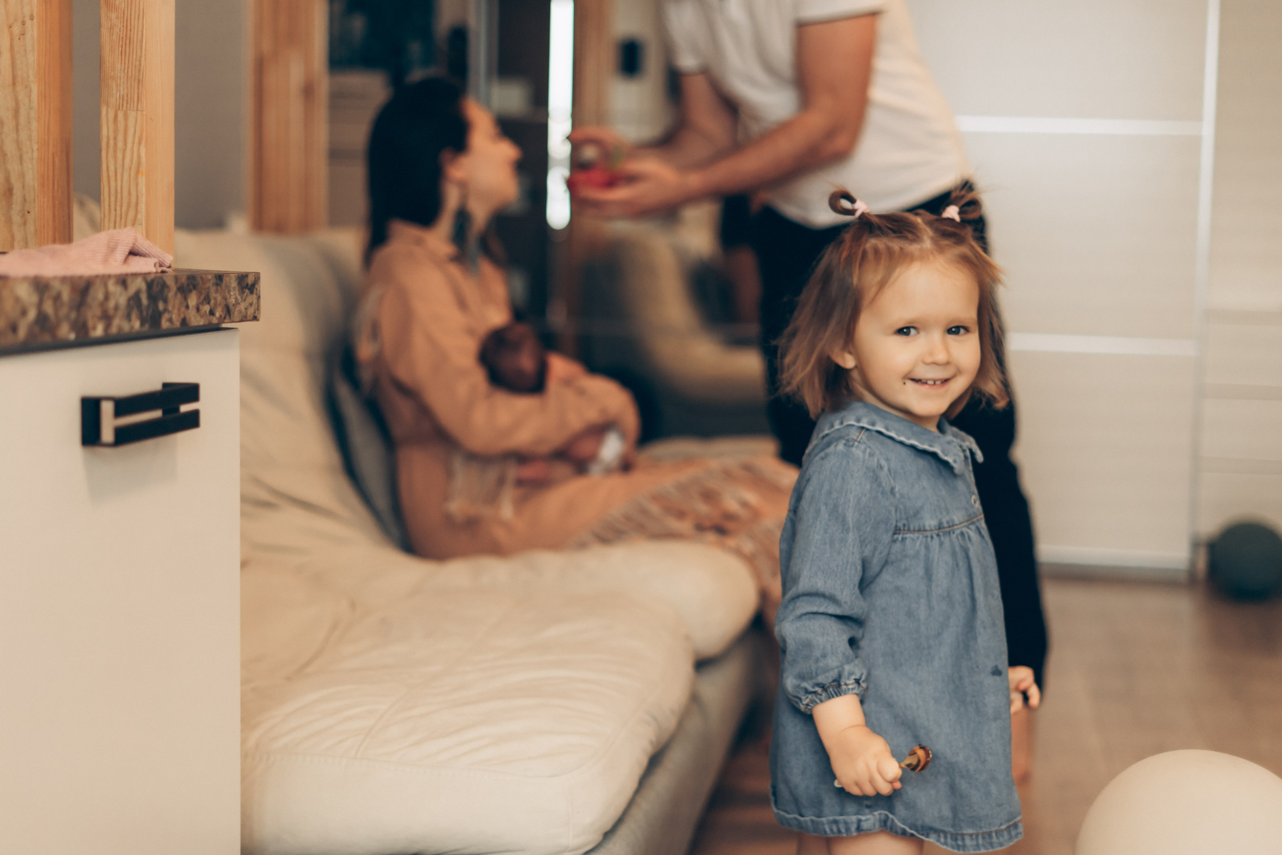 Воскресное утро семьи Алин. Семейный фотограф в Томске Зарина Азизбаева