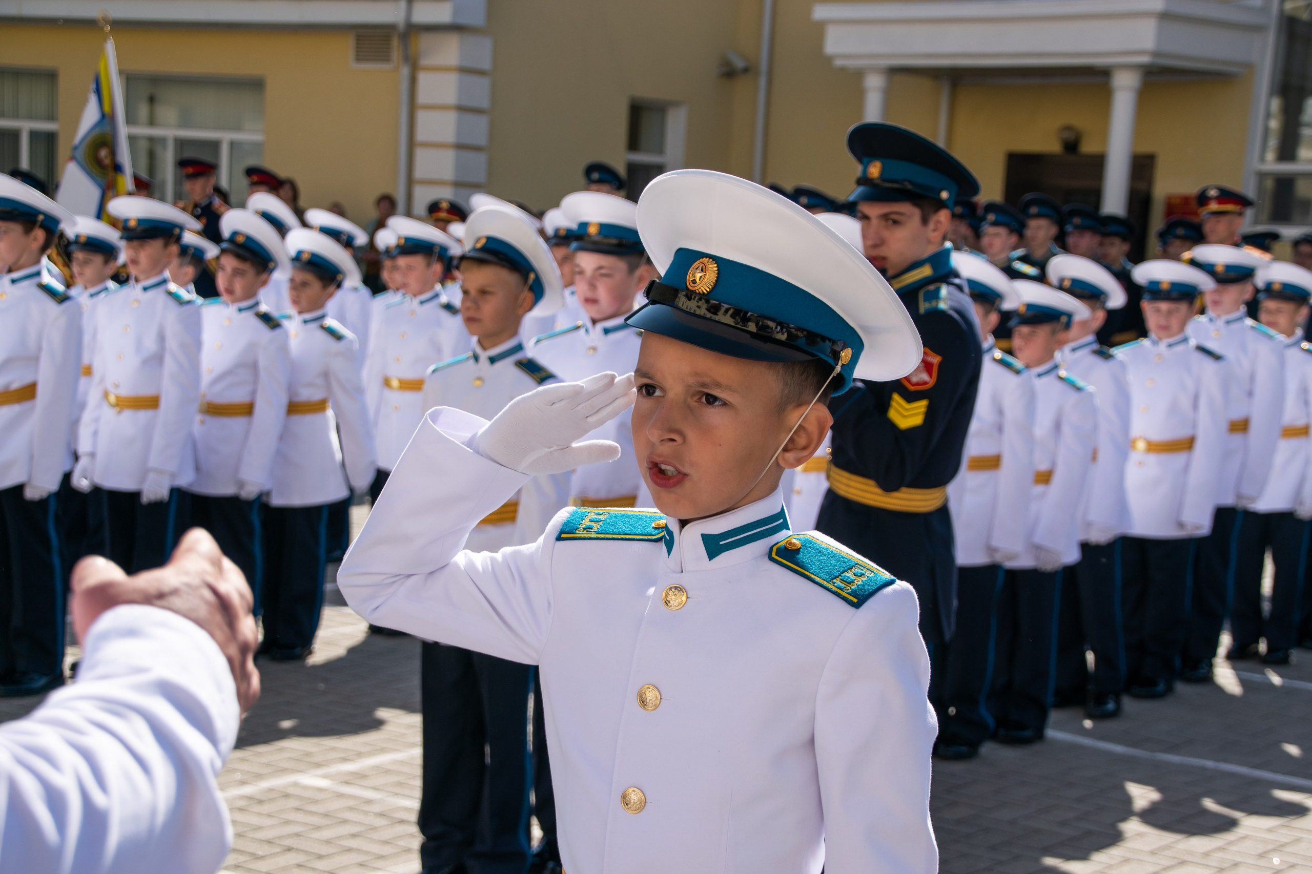 Присяга в кадетском училище. Репортажный фотограф в Ставрополе