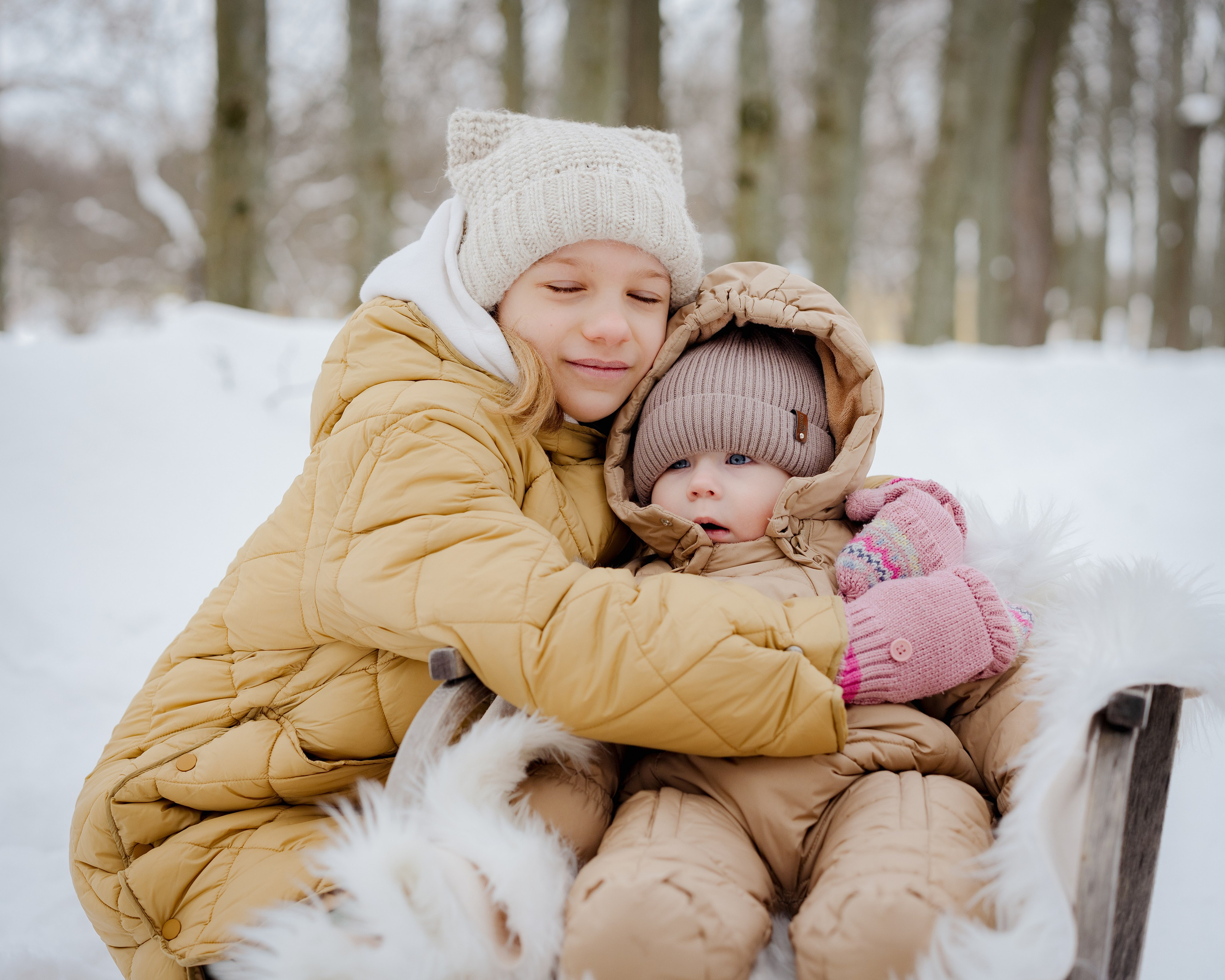 Катерина и дочери. Портретный и семейный фотограф в Москве/Видное