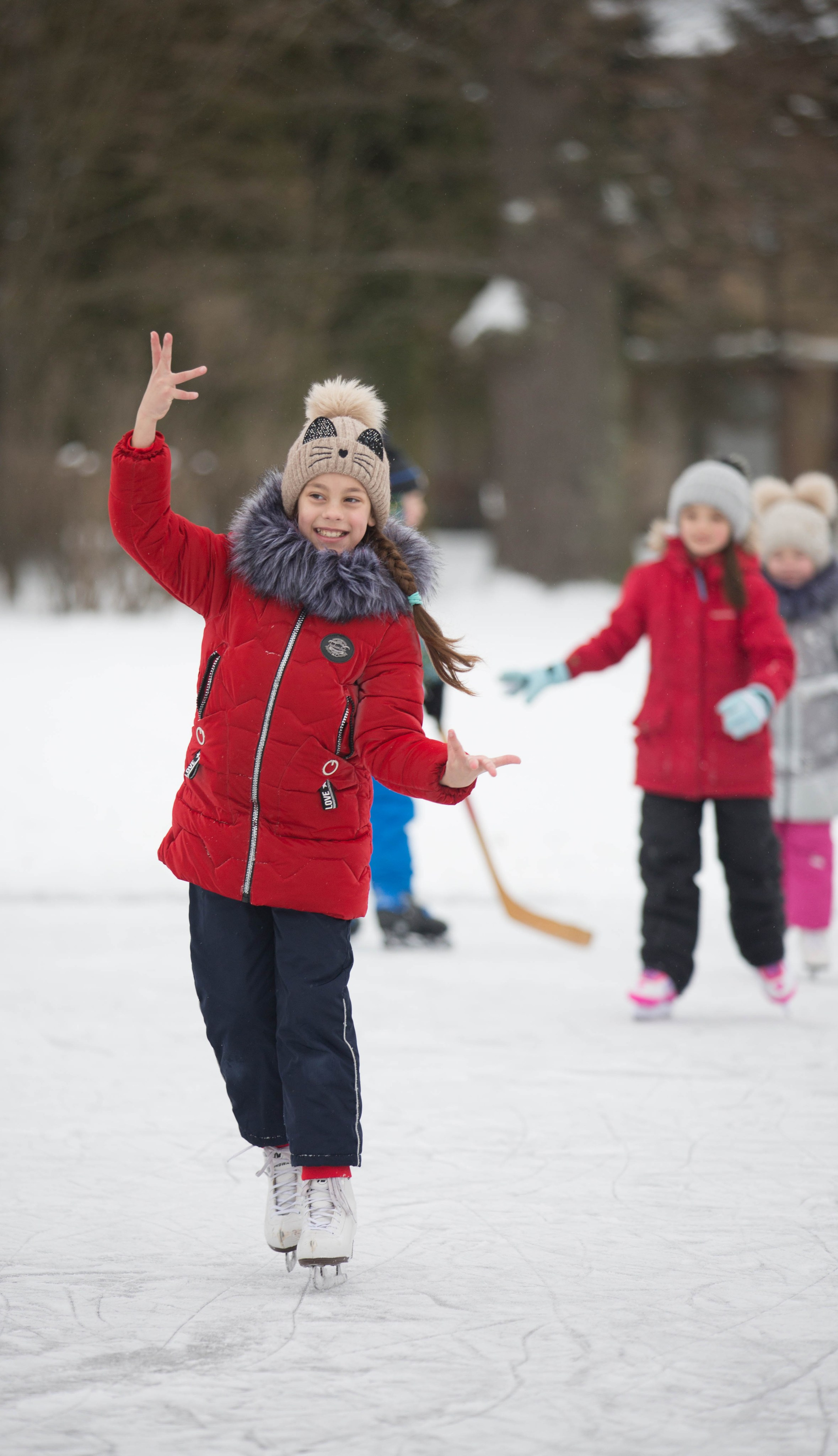 На каток с хорошим настроением. Главная