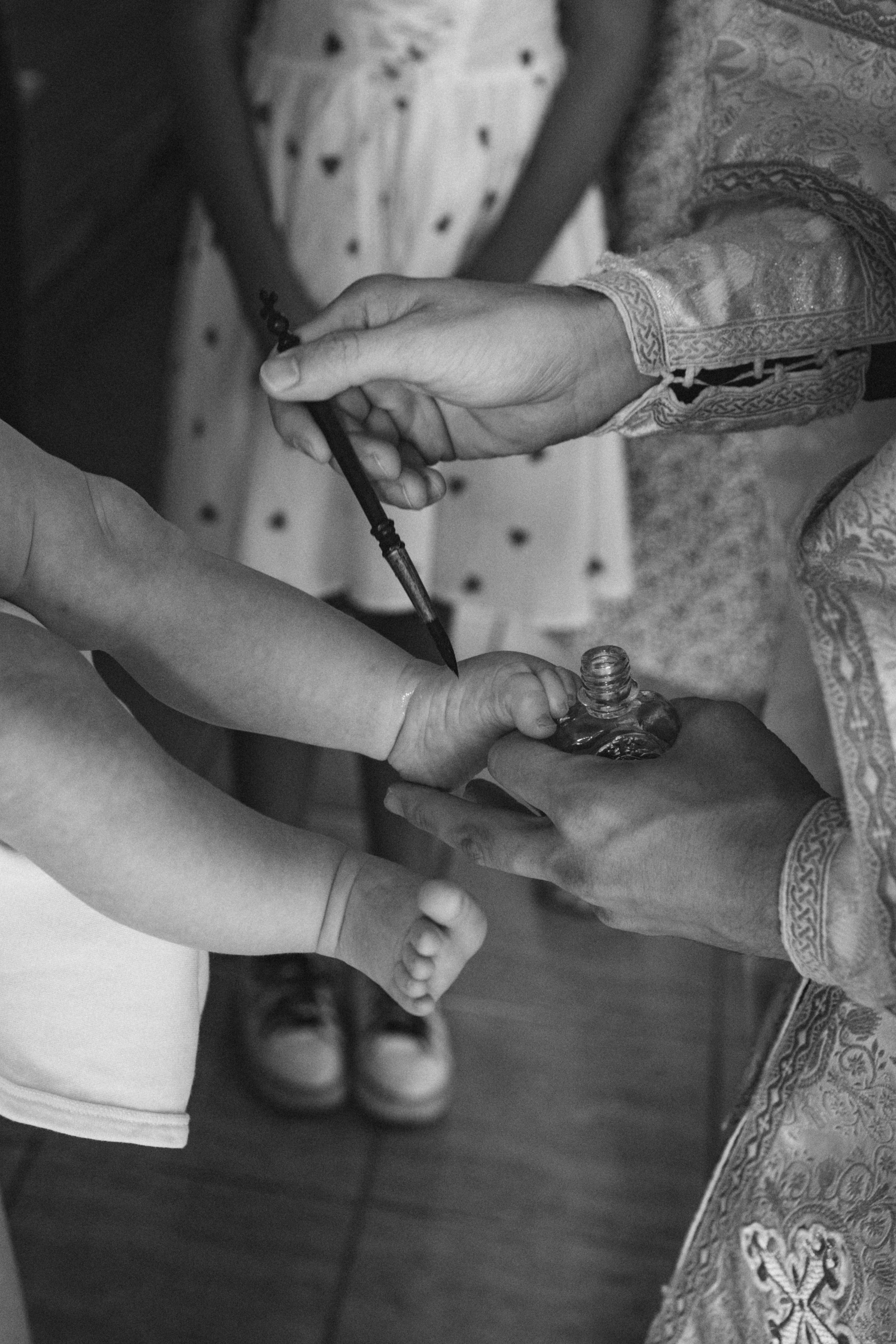 Таинство Крещения Антона в Церкви Архангела Михаила. Детский и семейный фотограф в Пушкино, Мытищи, Москва Сергеева Светлана