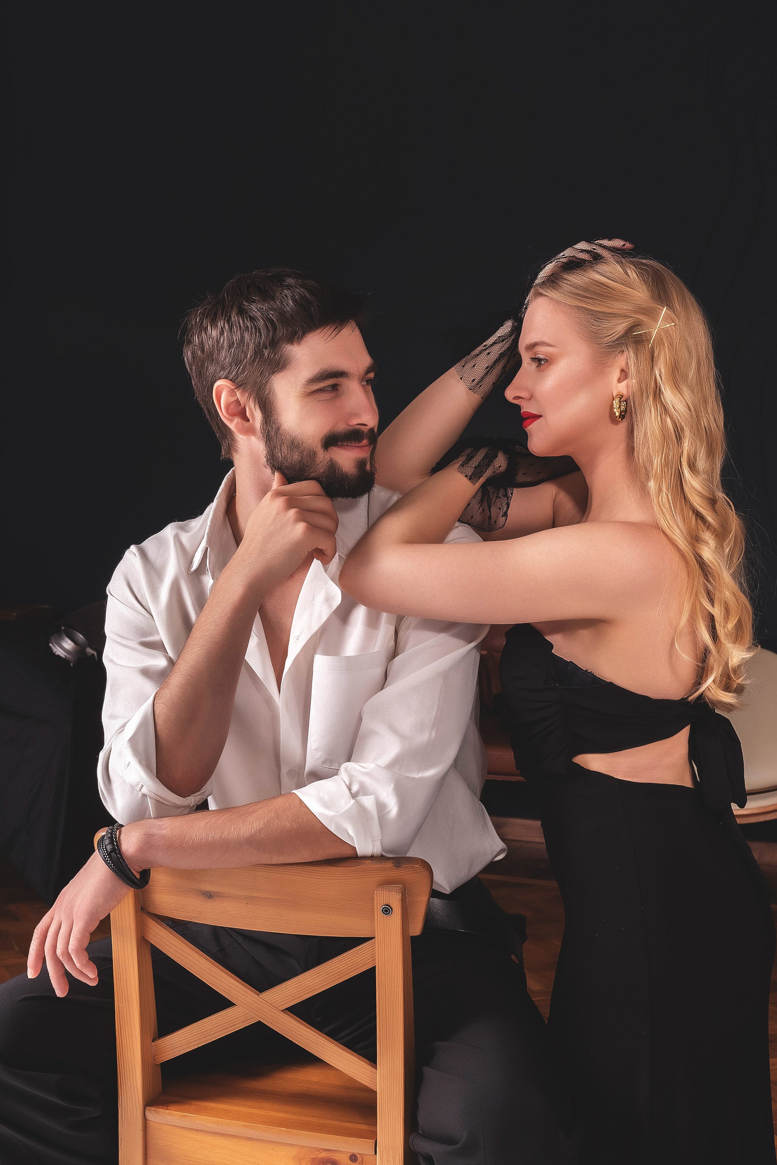 Love story в студии. Семейный, детский фотограф в Воронеже Анна Никитина