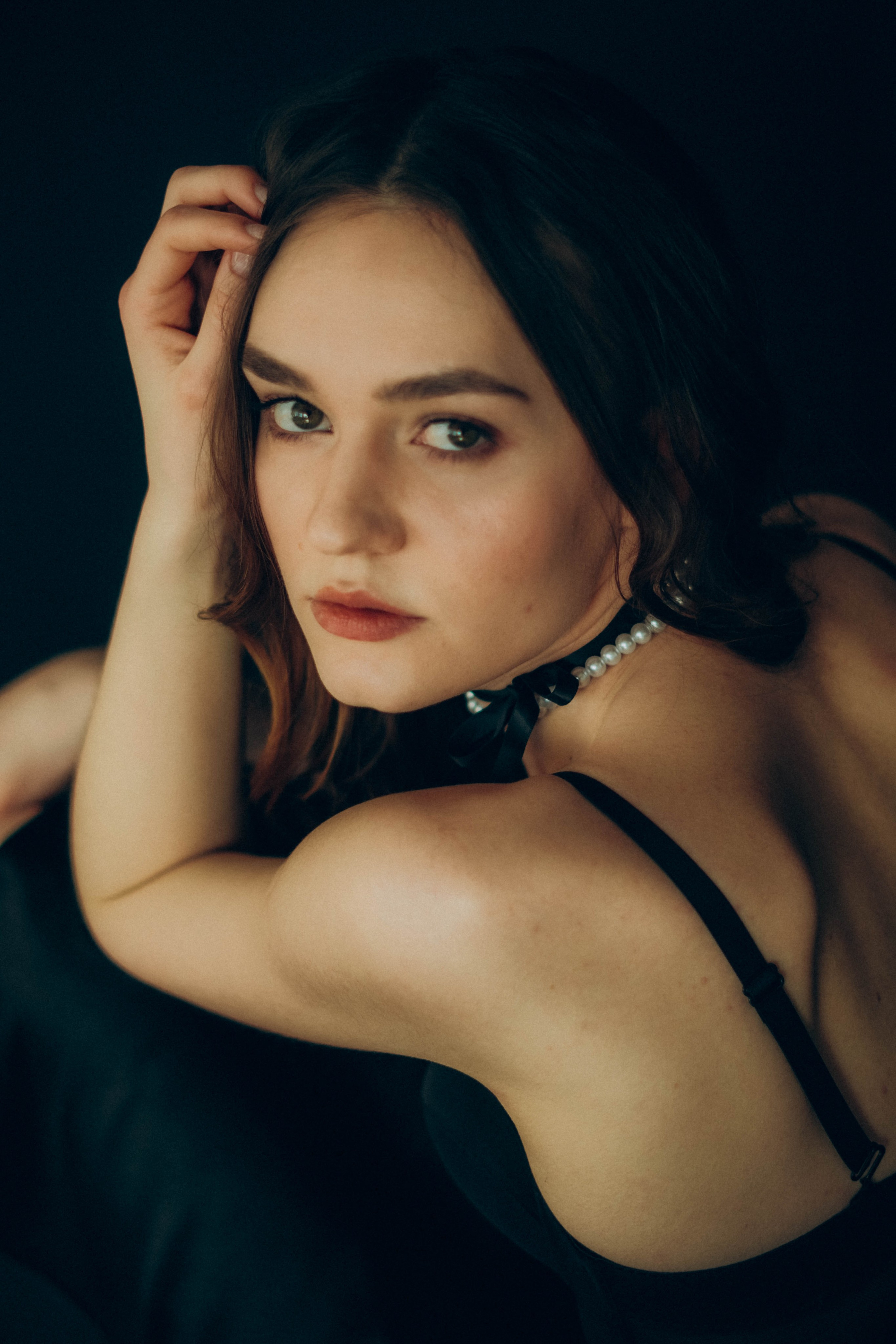 Олеся. Фотосессия в студии с солнечным светом. Портретный фотограф Дарья Бахматова | Нижний Новгород