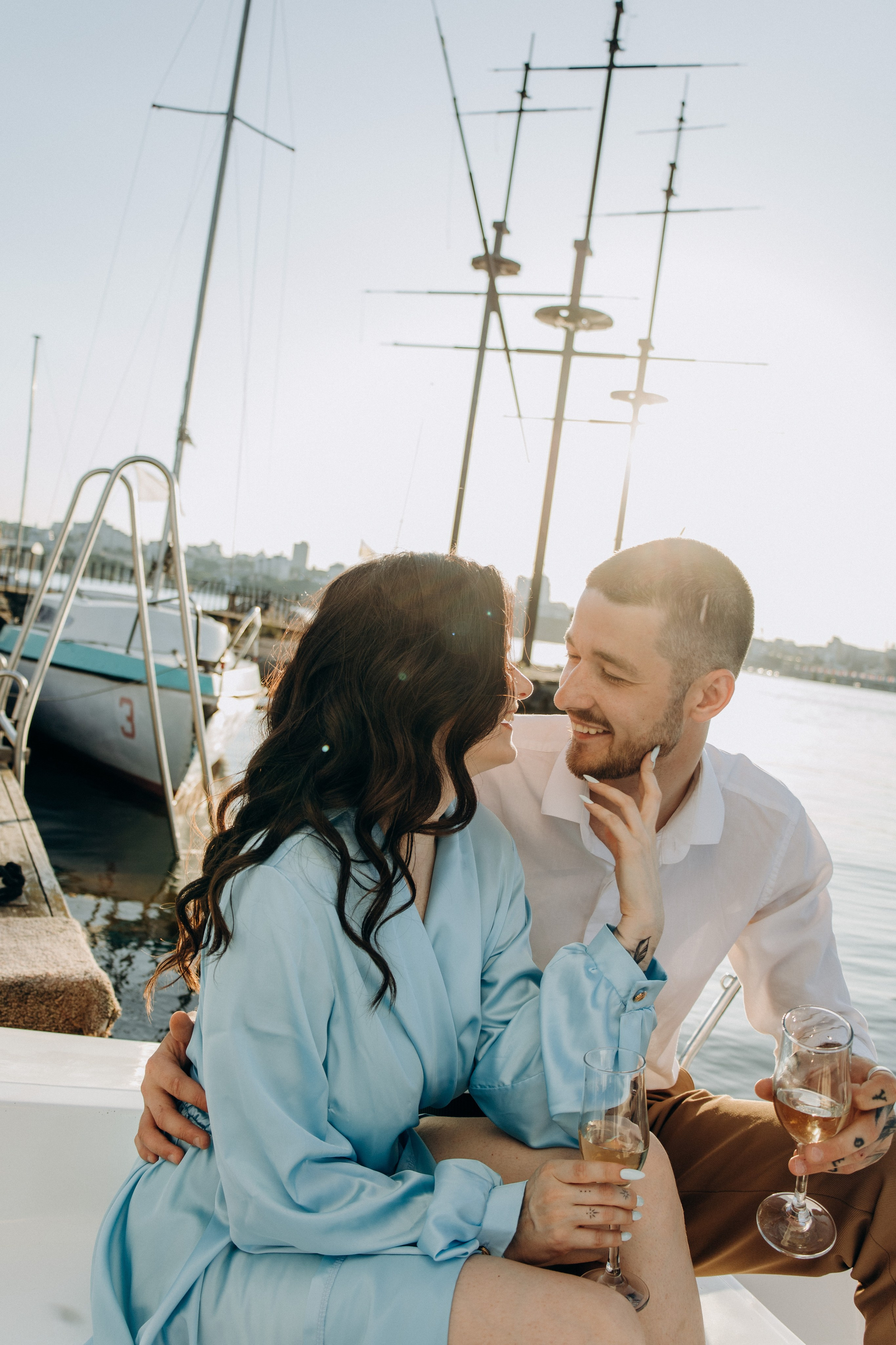 Катя, Максим, яхта. Портретный и семейный фотограф в Воронеже Ксения Ремизова