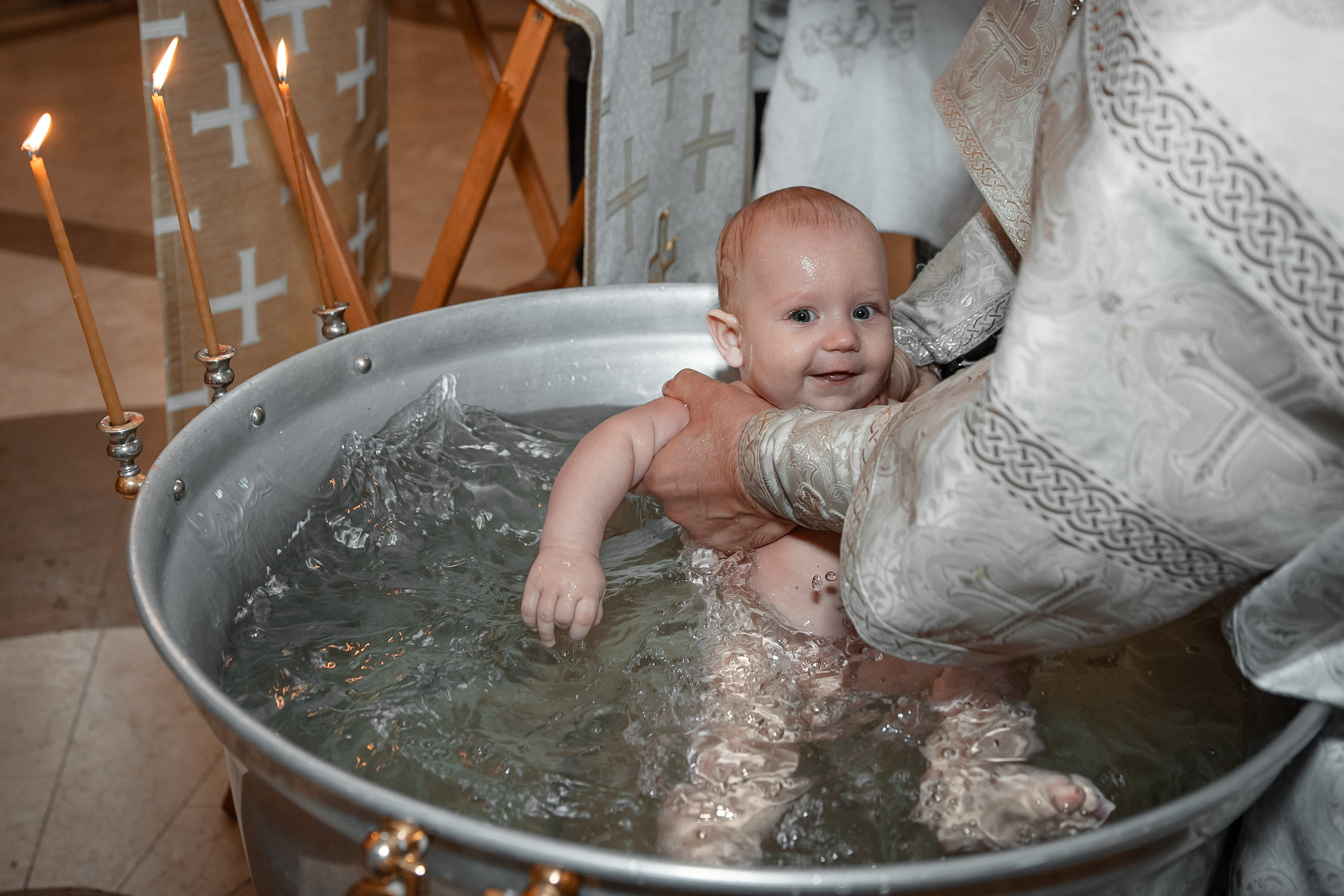 Таинство крещения. Семейный и детский фотограф в Москве Орешина Юлия