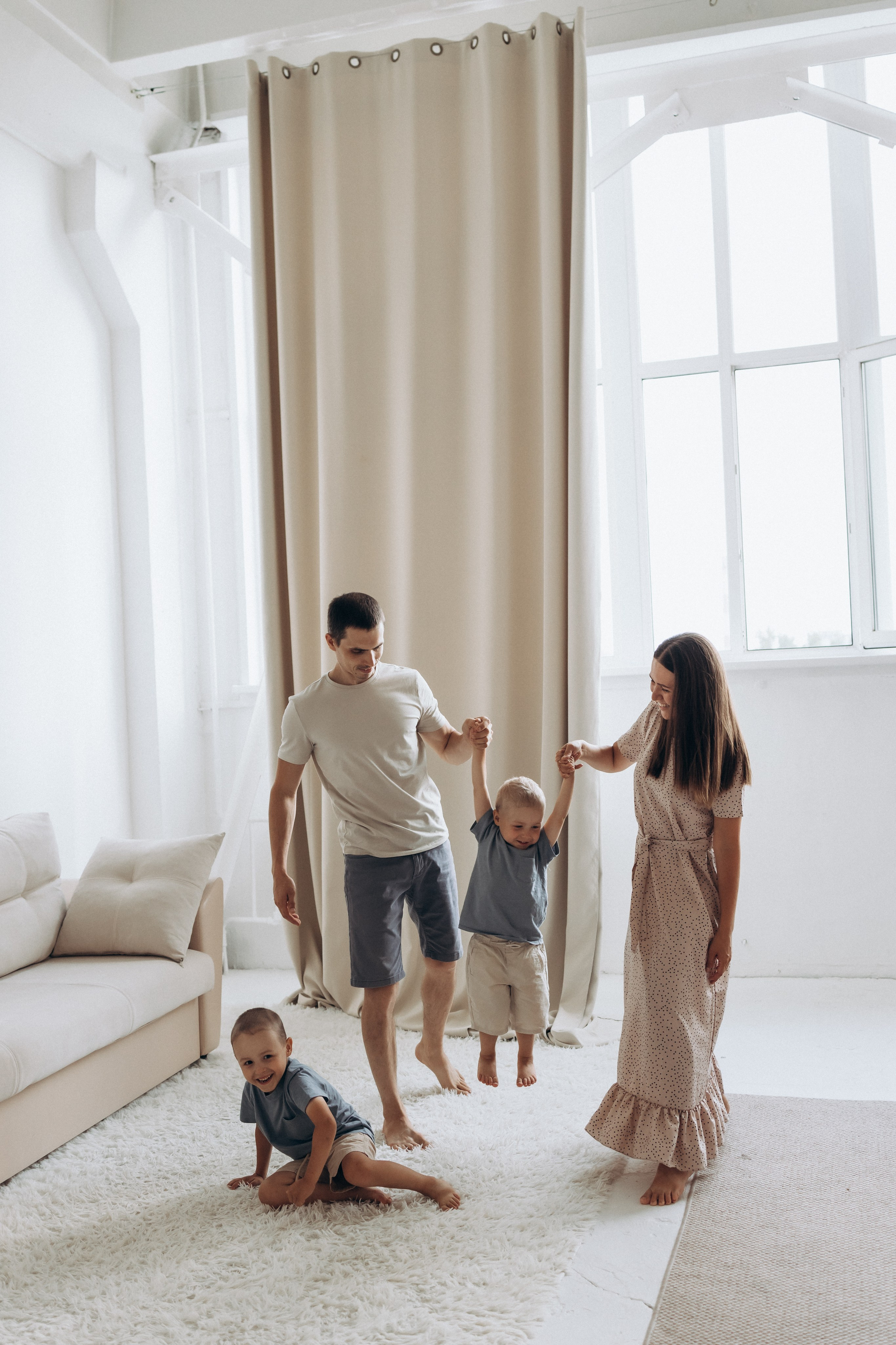 Александр, Екатерина, Роман и Дмитрий. Фотограф Нижний Новгород