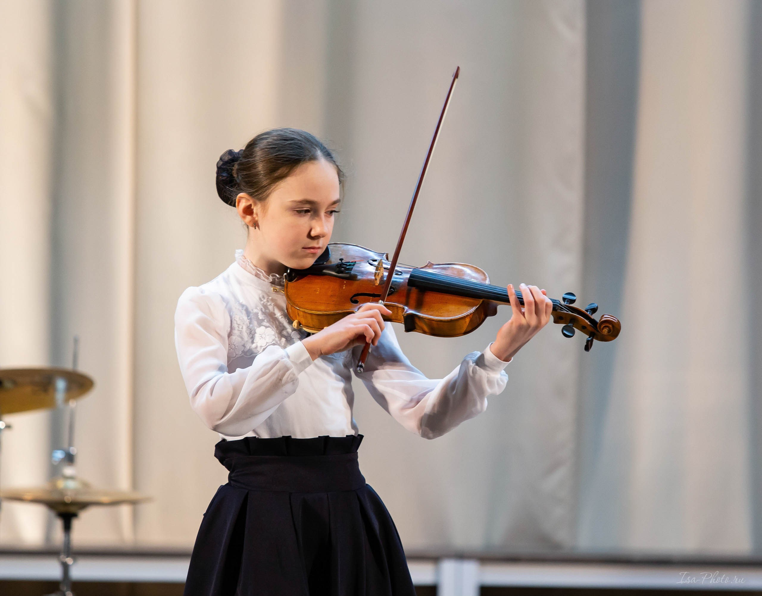 Отчётный концерт ДШИ им. Н.А. Римского-Корсакова. Струнный отдел. Репортажный фотограф в Москве