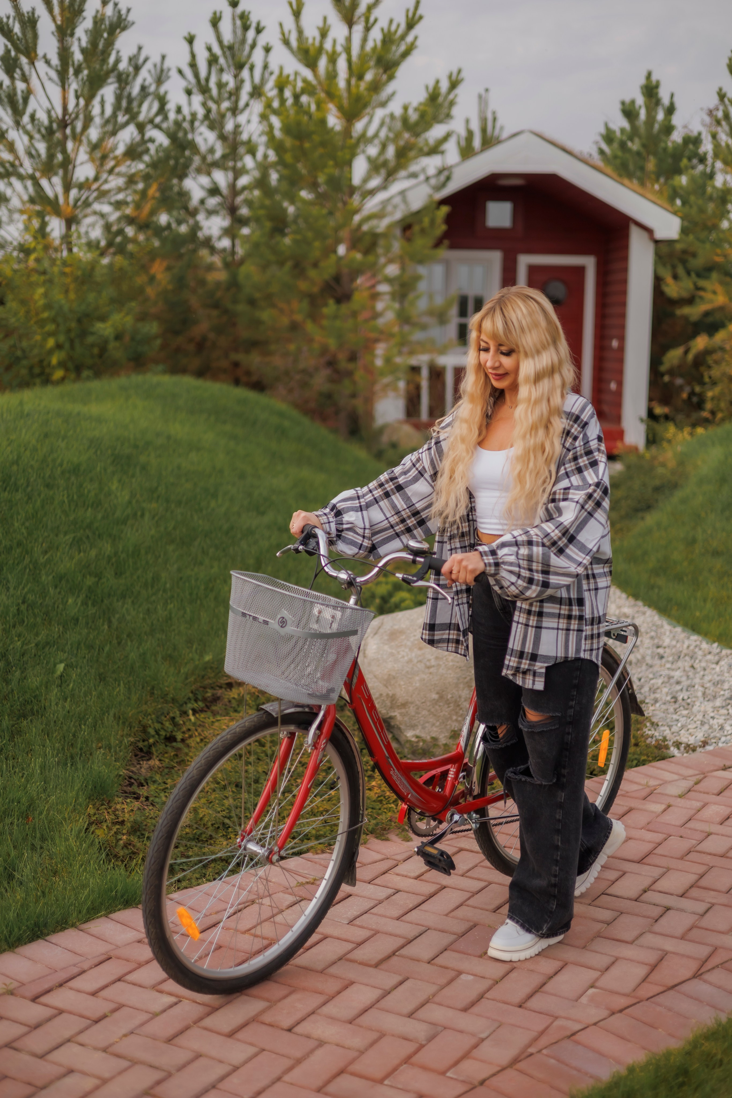 Гармонд " Осенняя прогулка на велосипеде». Женский и семейный фотограф в Москве и Московской области Наталья Минт