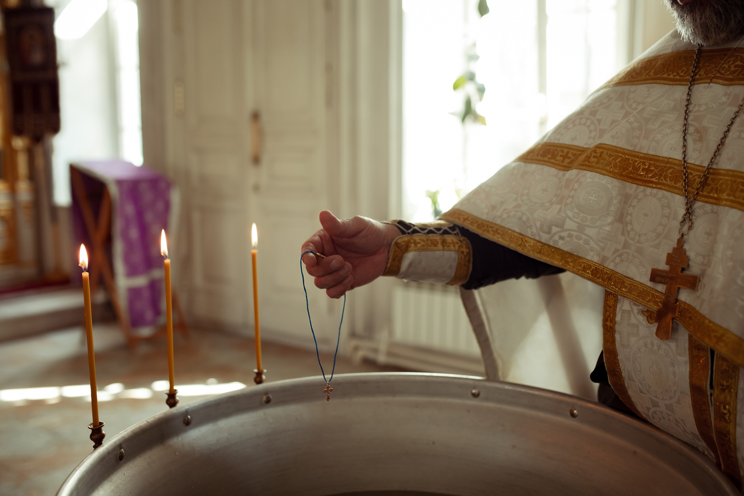 Крещение в светлом Храме. Семейный и детский фотограф в Москве Дорогова Екатерина
