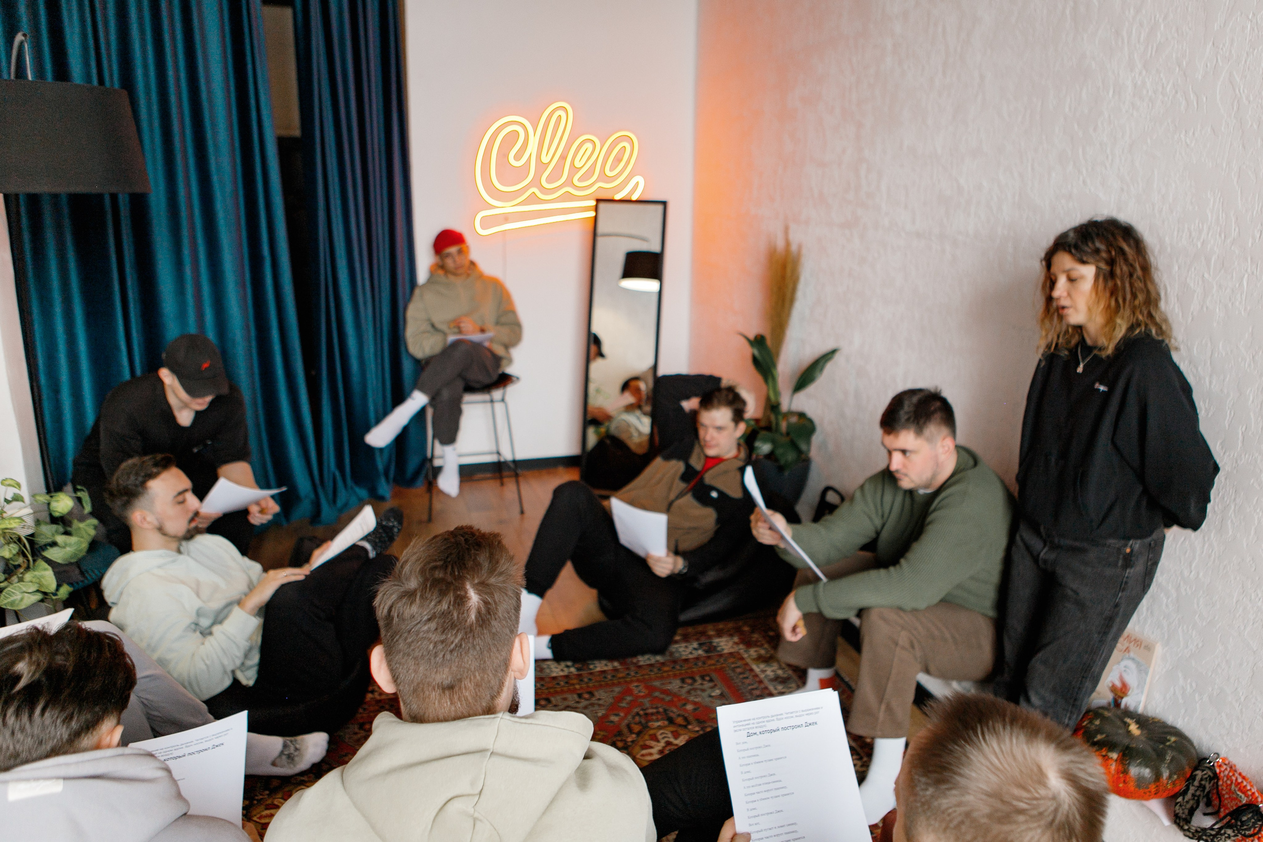 Мастер-класс по вокалу. Фотограф Анастасия Кулешова