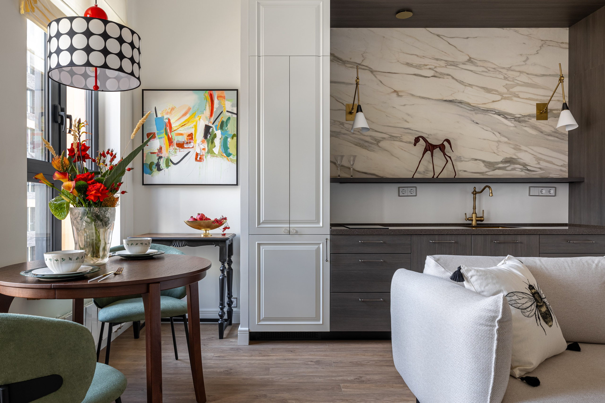 Фотосъемка для портфолио дизайнера в ЖК «Sidney City». Veselinskiy| Интерьерный фотограф | Москва