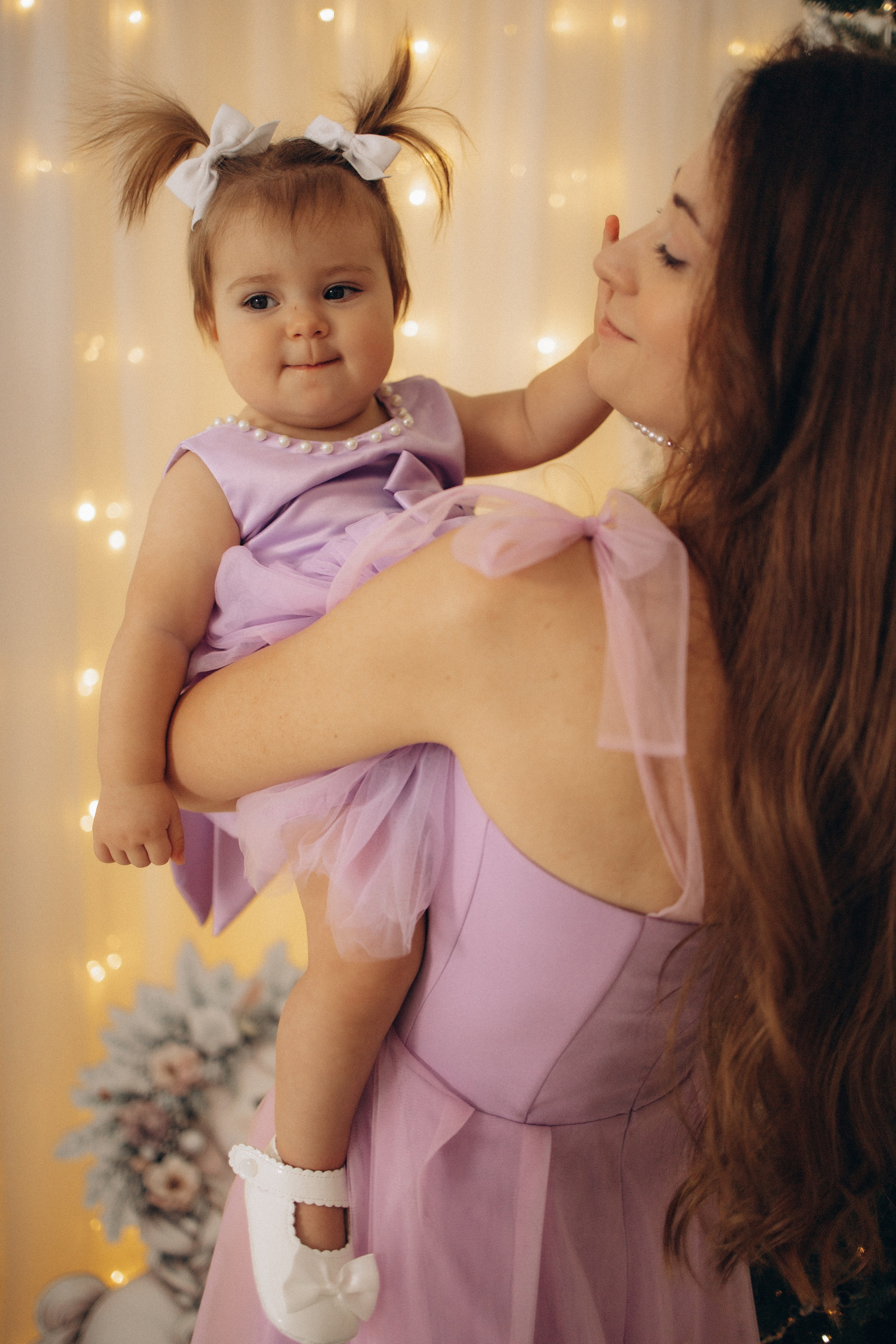 Новый год маленькой Анечки. Семейный фотограф в Москве Анастасия Шалда