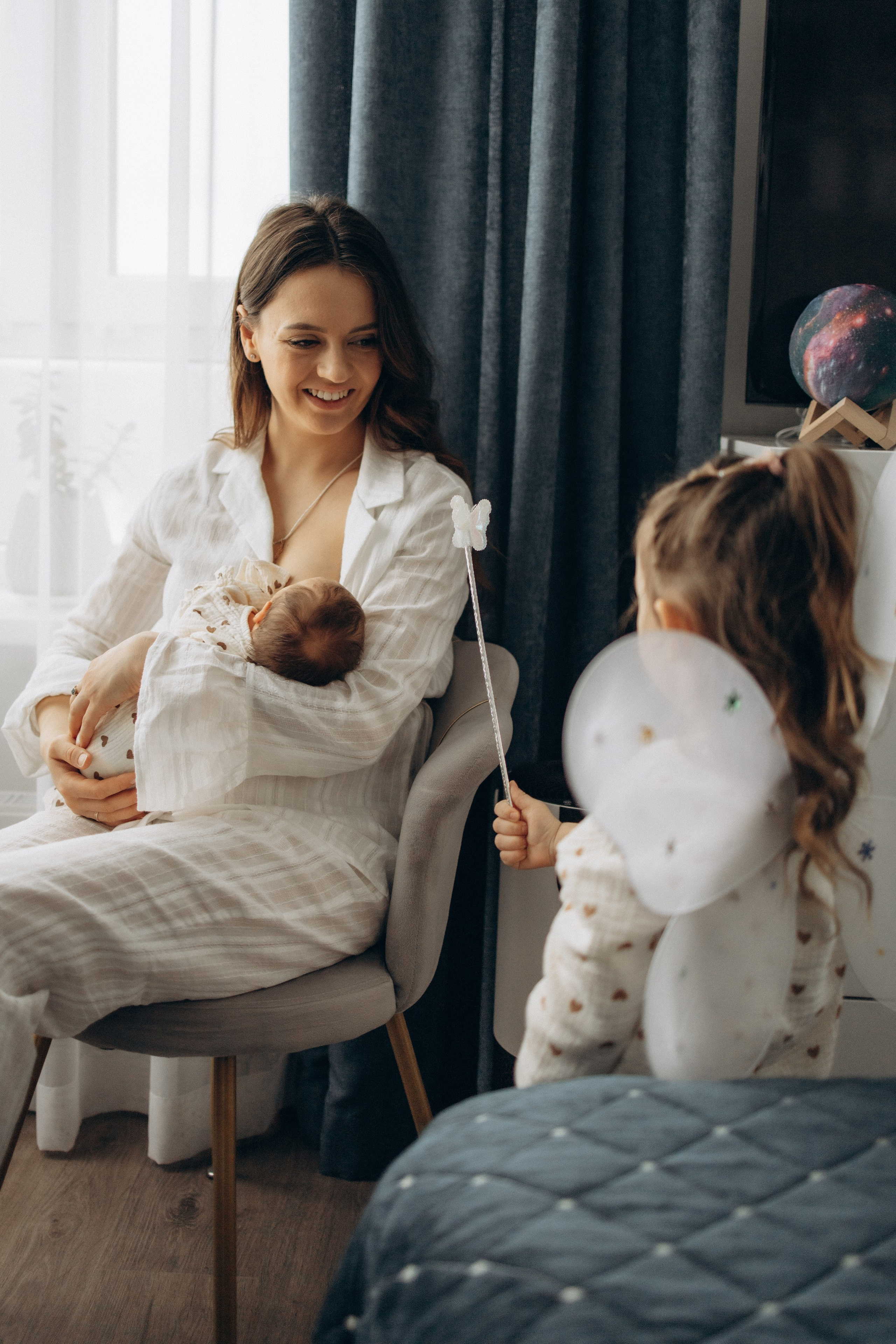 Маленькая кроха Есения. Семейный фотограф в Москве Анастасия Шалда