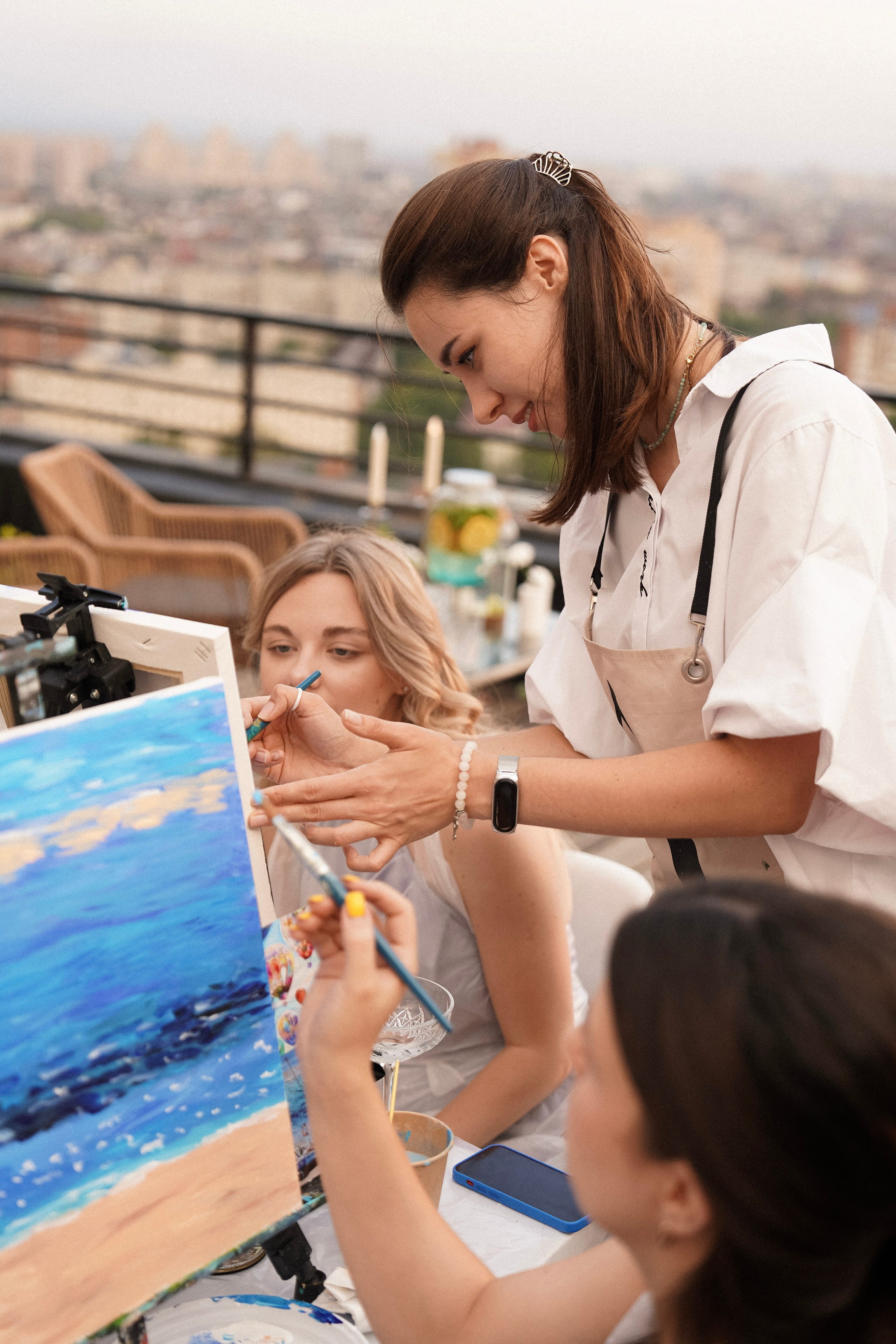 Девичник на террасе. Фотограф с психологическим образованием