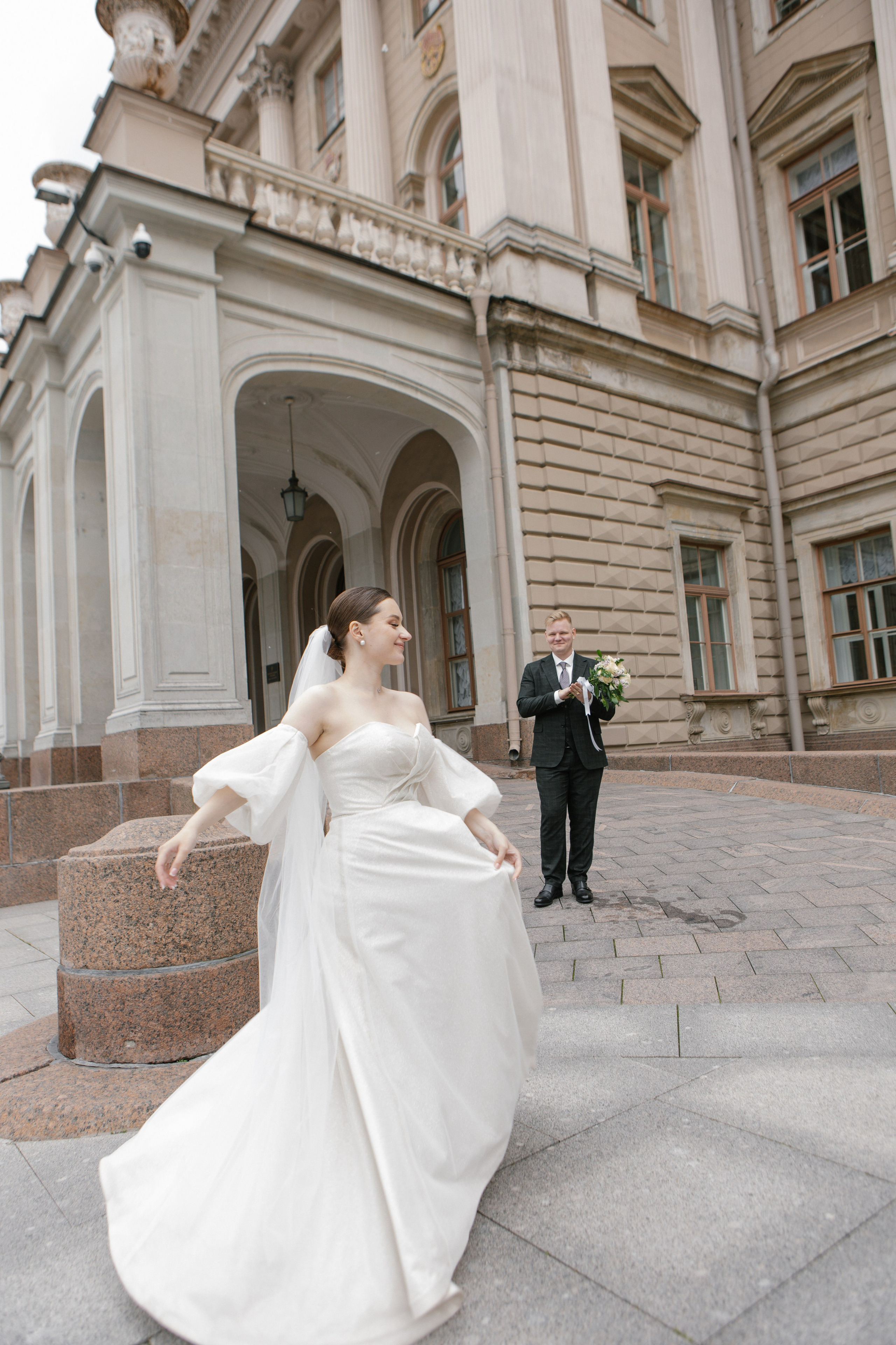 Андрей и Аня (Петергоф). Свадебный фотограф Эля Годлевская