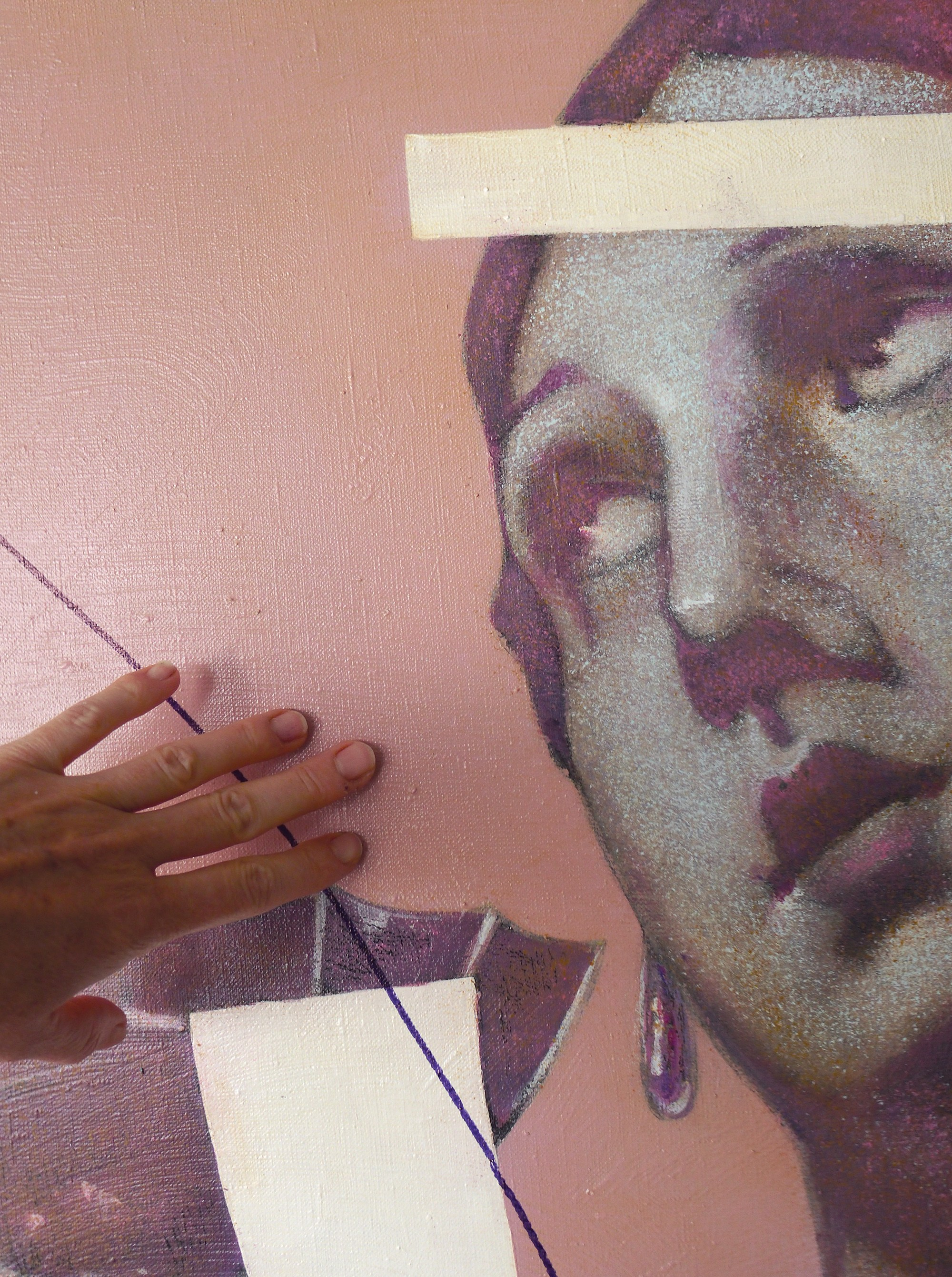 Прекрасная Софонисба. Оммаж Луки да Реджо. Художник Ольга Рикун. Москва