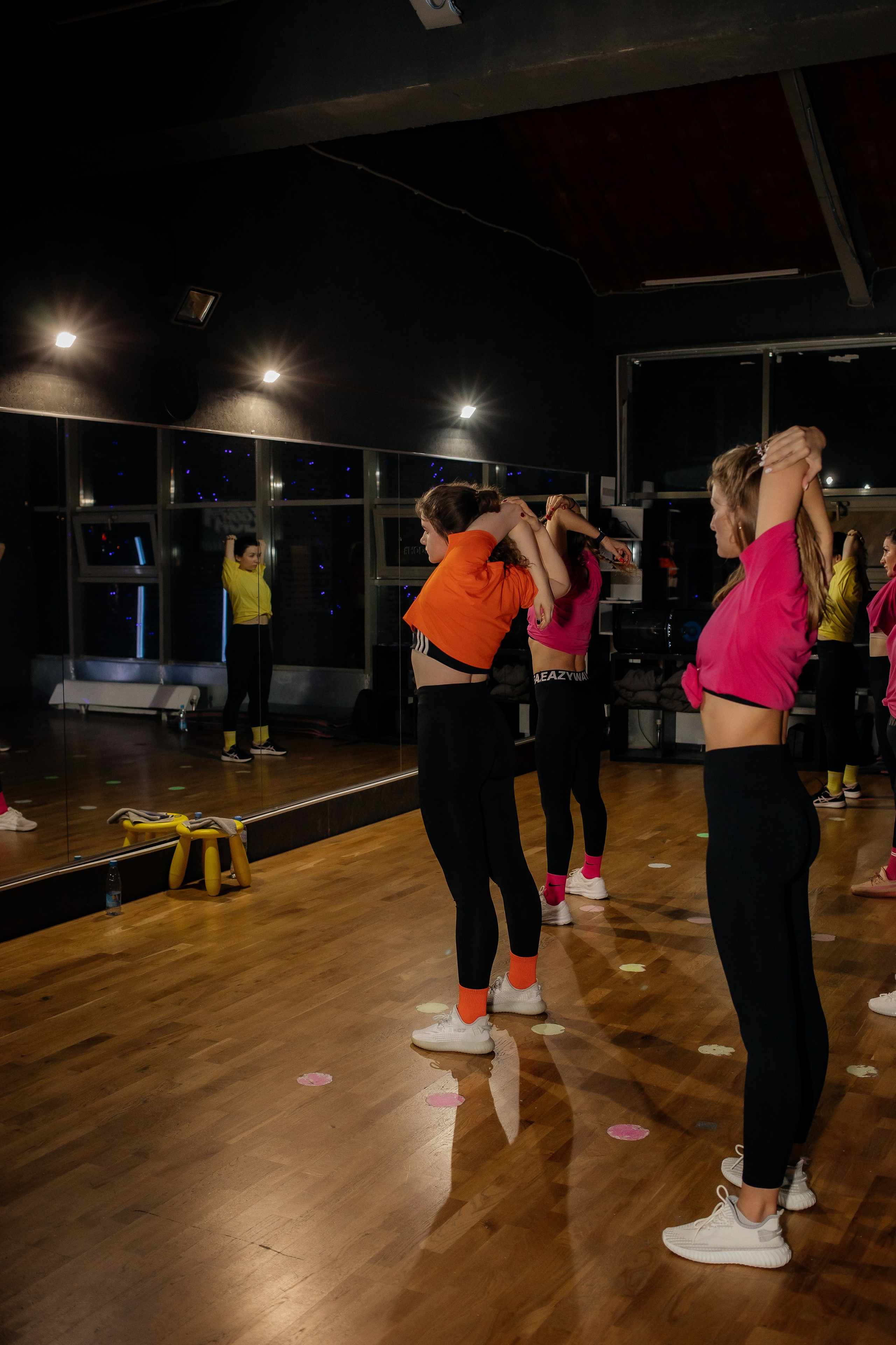 Съемки тренировок для сети студий Jumping Fitness. Ирина Тихонова — фотограф для детей и коллективов в Москве