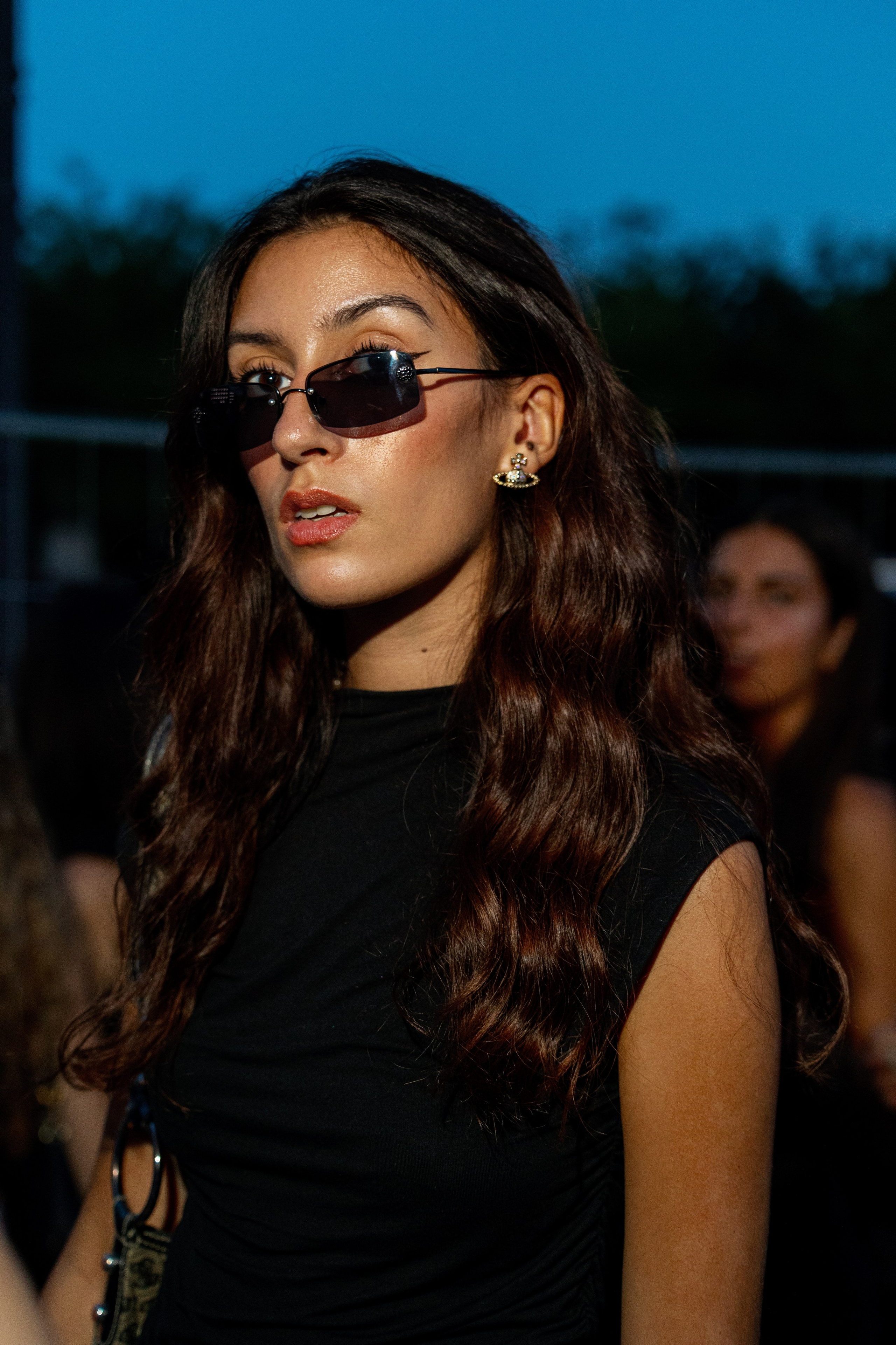 PFW SPRING SUMMER 2024 SAINT LAURENT. Photographer in Milan Ivan Goncharov