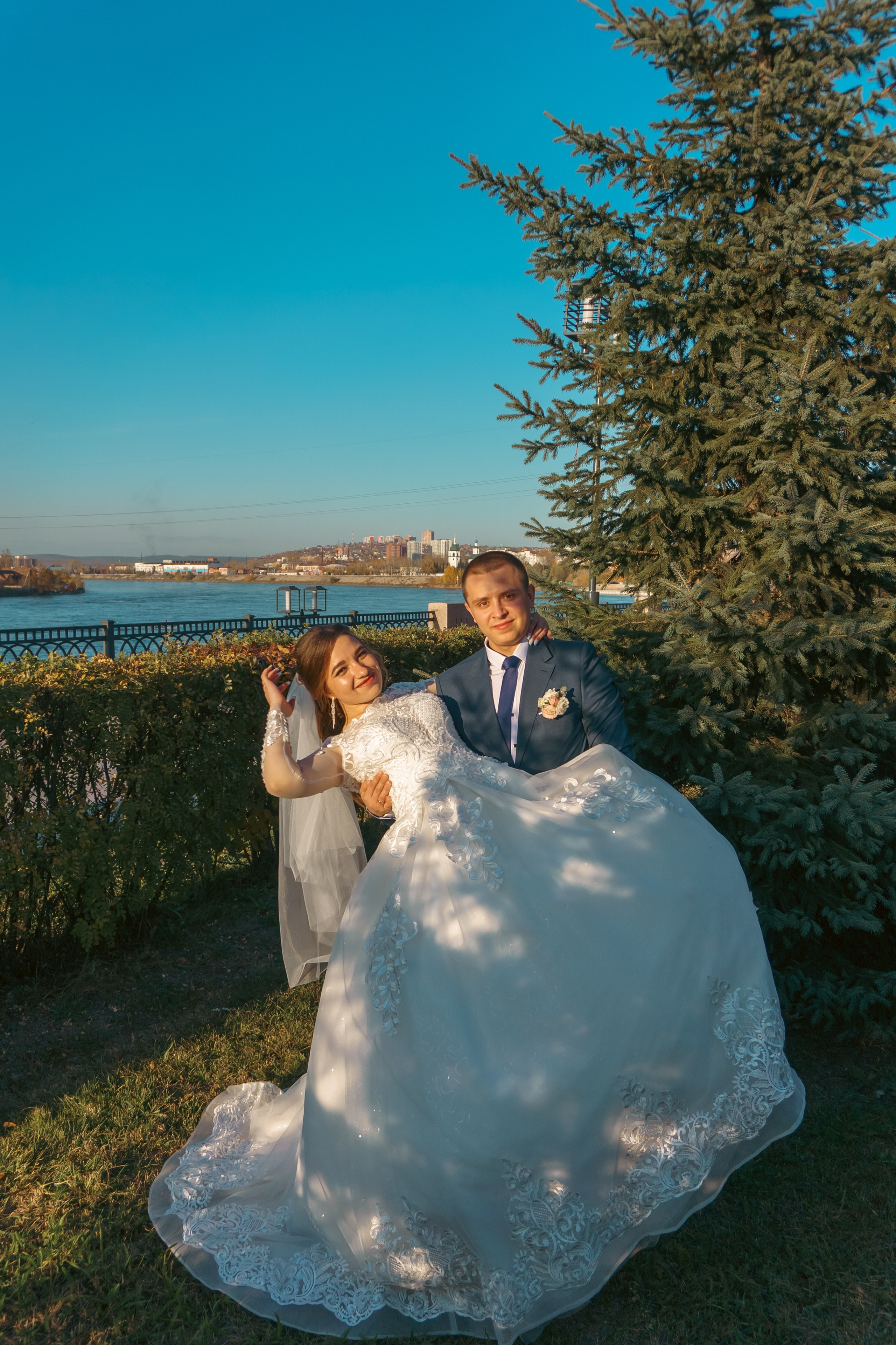 Екатерина и Евгений 23'. Фотограф, видеограф и пилот дрона на Байкале