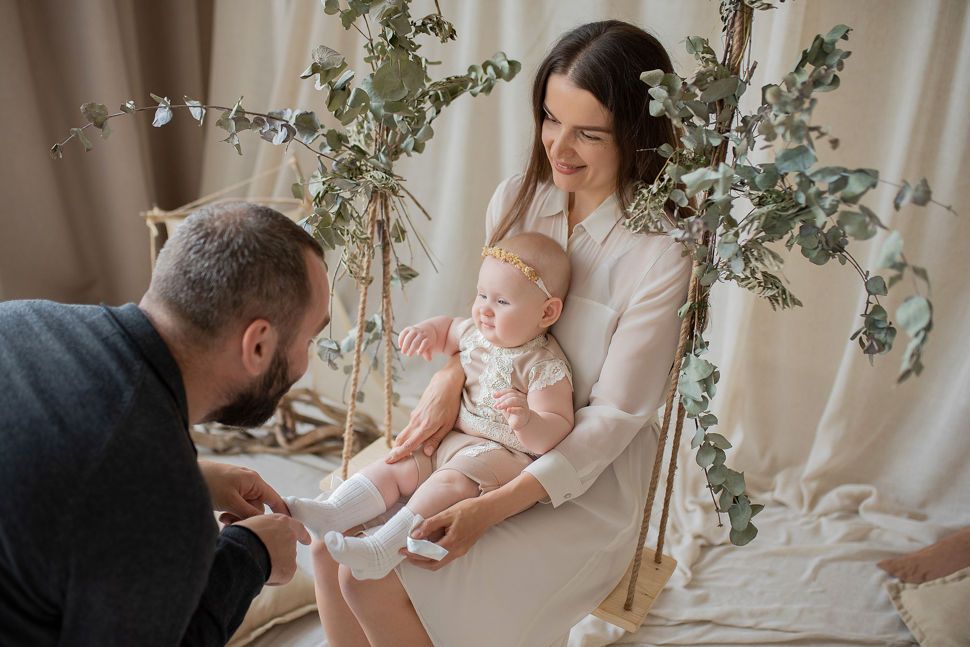 Грудничок. Фотограф Новорождённых в Калининграде, семейный фотограф…