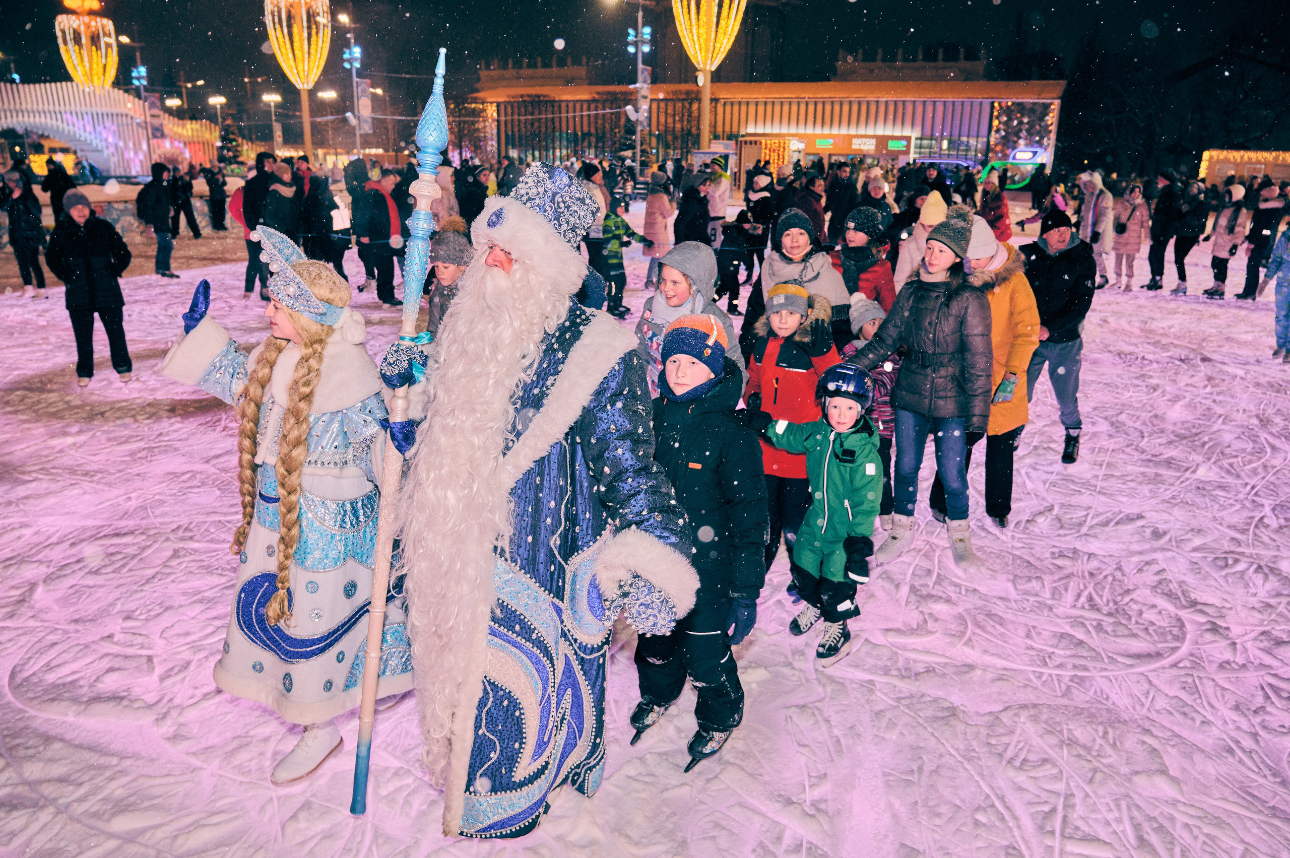 Линия жизни и Дед Мороз на ВДНХ. Никита Хохловский фото и видео продакшн