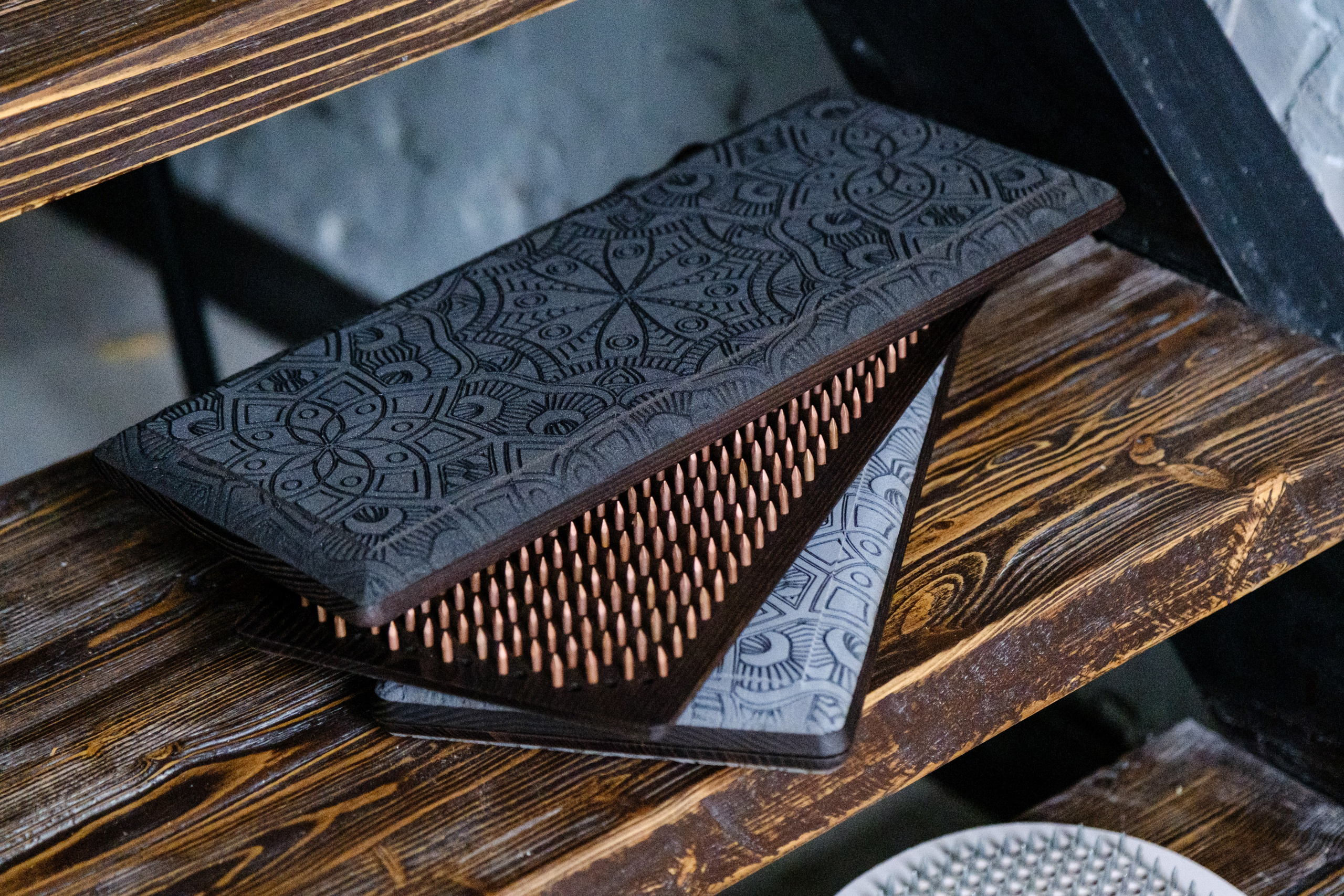 Доски Садху, для Компании «Встань на гвозди». Фотограф Мельник Ирина. Москва