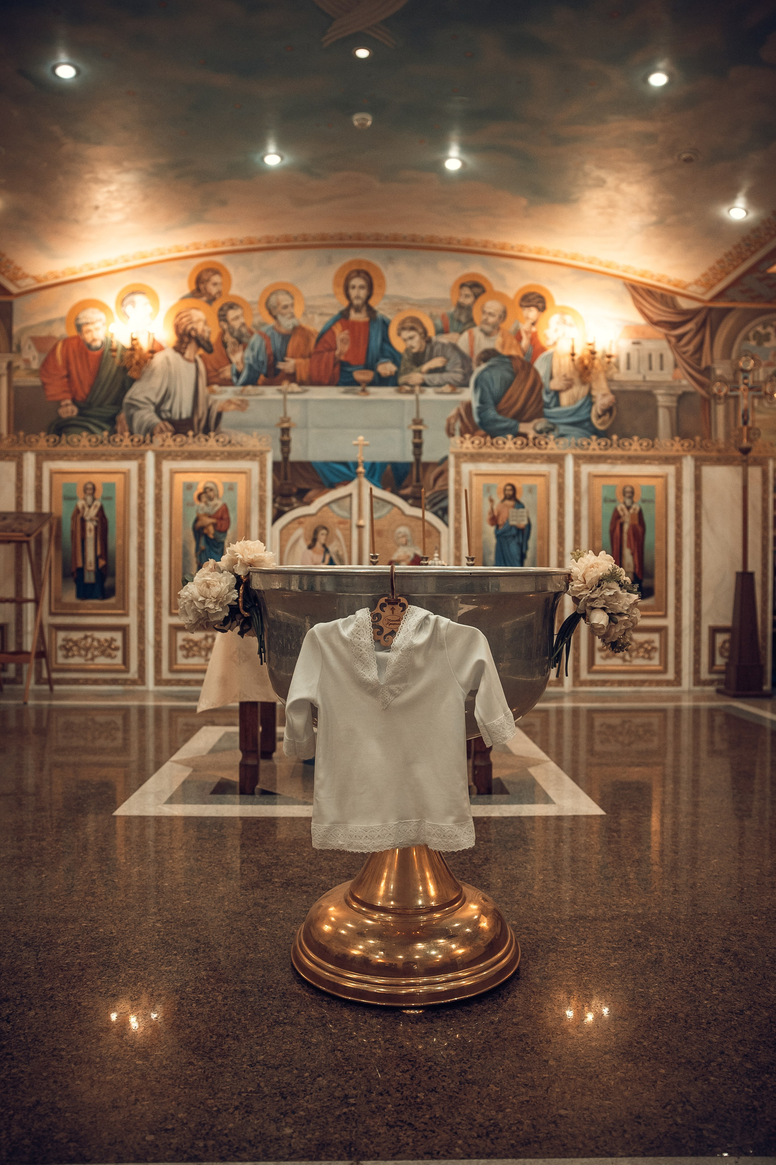 Таинство Крещения Мирона. Храм А.Невского г. Краснодар. Фотограф на Крещение и Венчание Краснодарский край — Гранкина Юлия