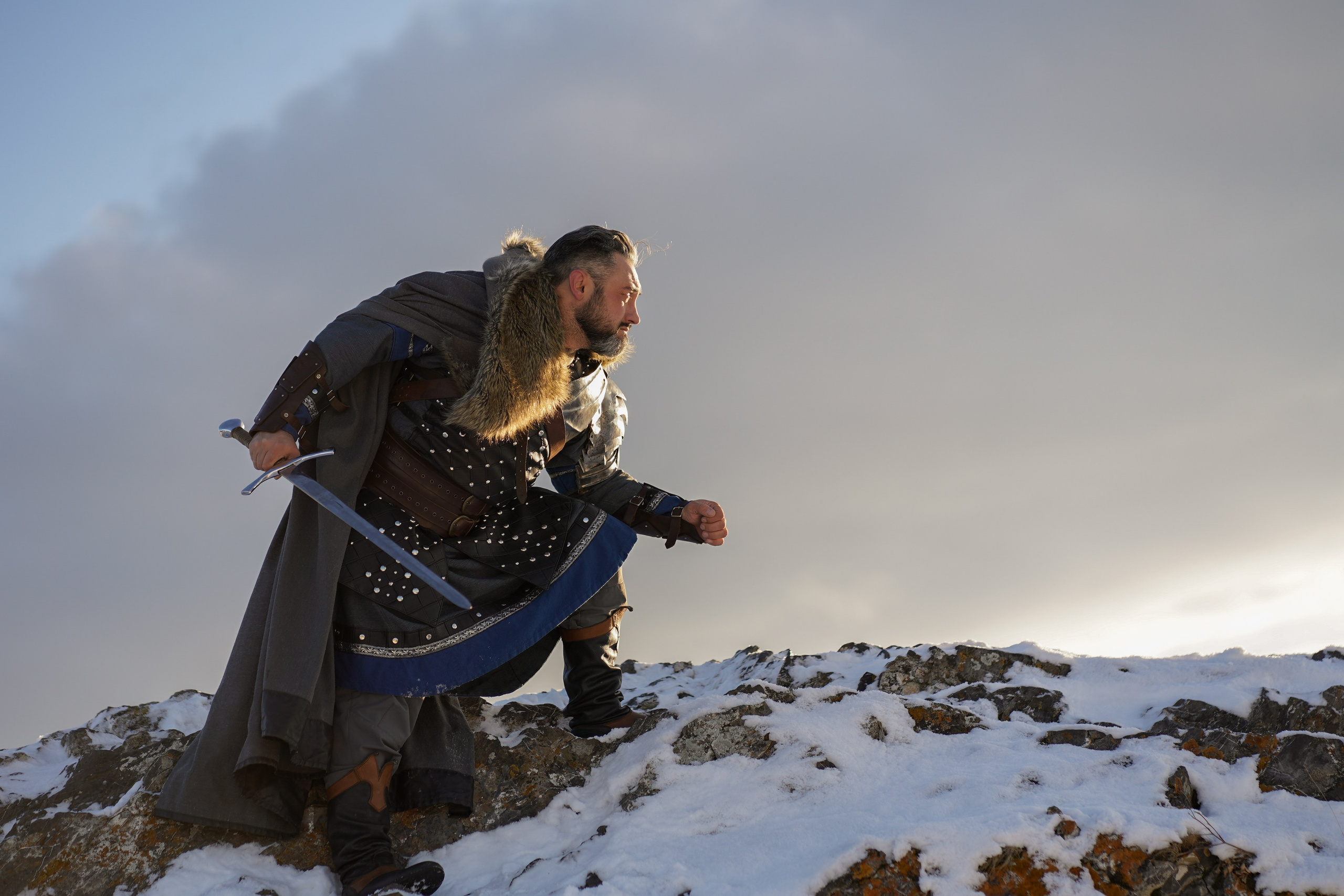 Фотосессия в стиле викингов | Фотосъемка в скандинавском стиле