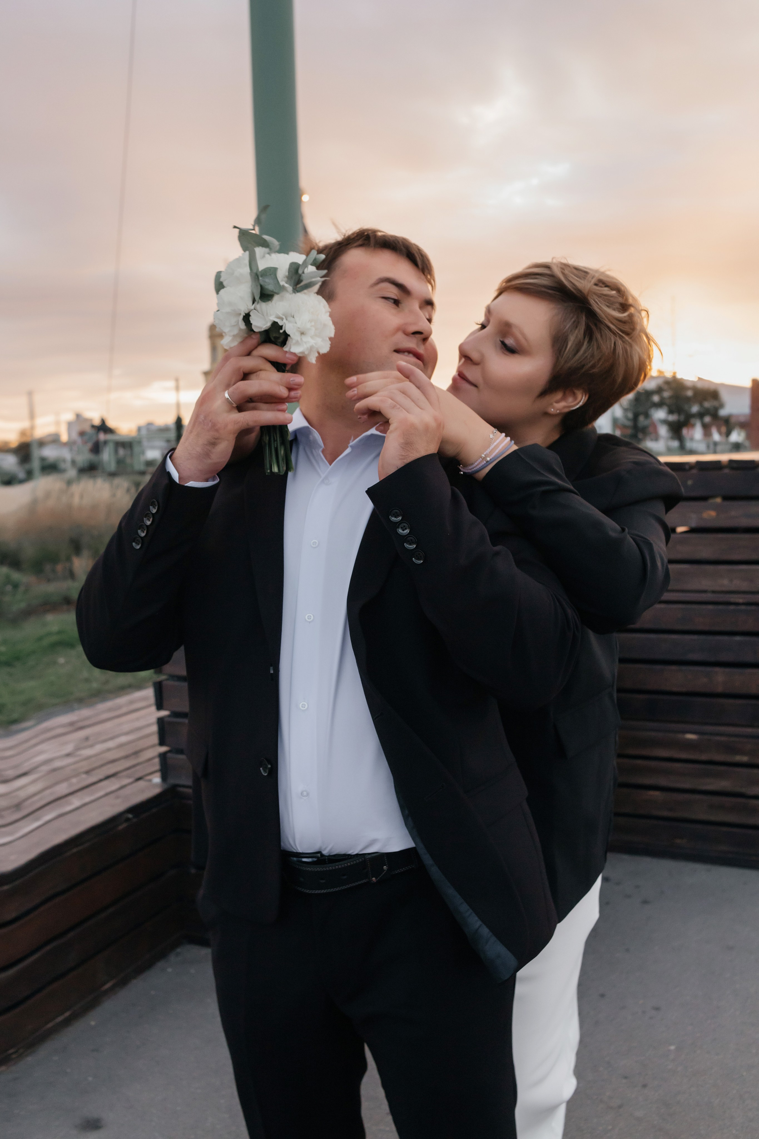 Свадебная прогулка для двоих на закате и в ночном нижнем новгороде. Свадебный фотограф и фотограф Love-Store в Нижнем Новгороде Анастасия