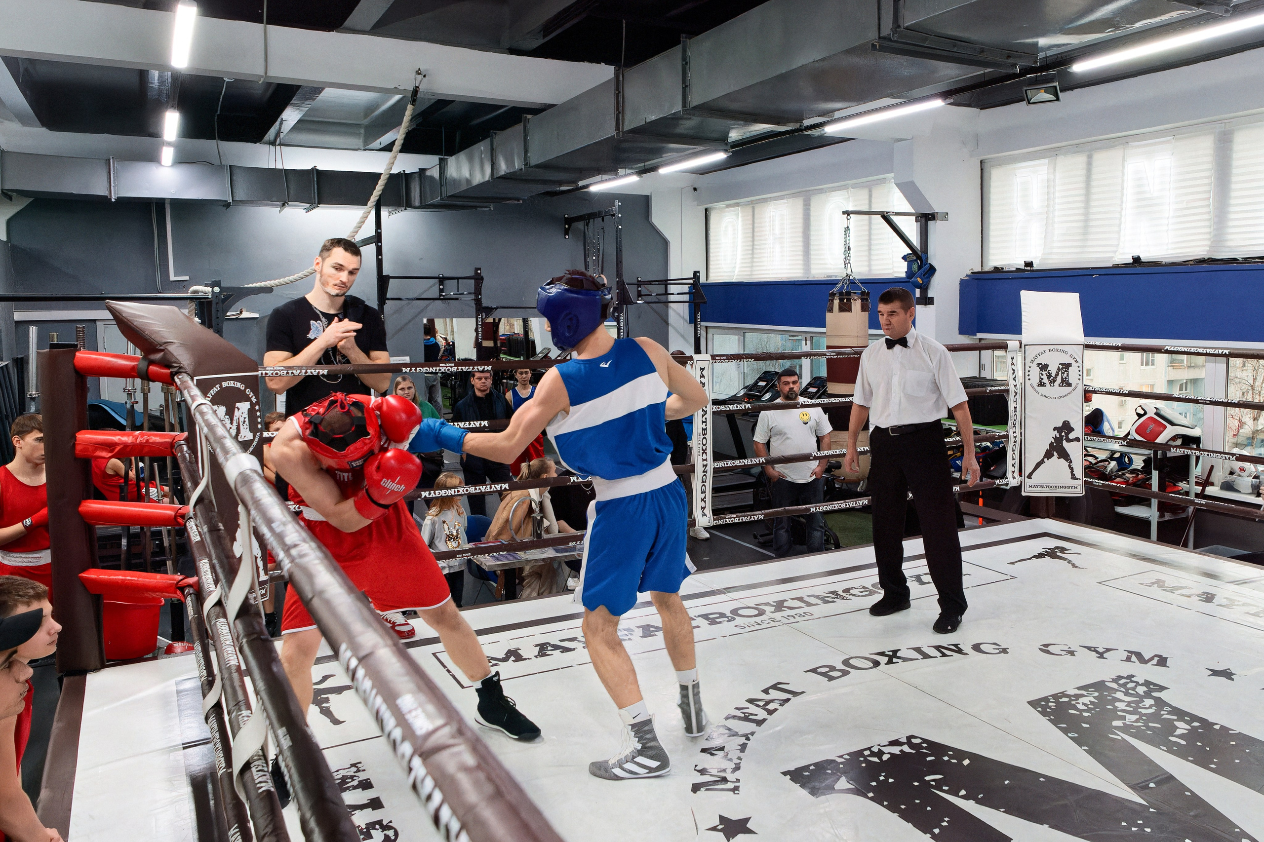 «Открытый ринг» в школе бокса Сергея Майфата. Зеленоград, 12.11.2023 г. Фотограф Никифоров-Гордеев Сергей. Москва и МО