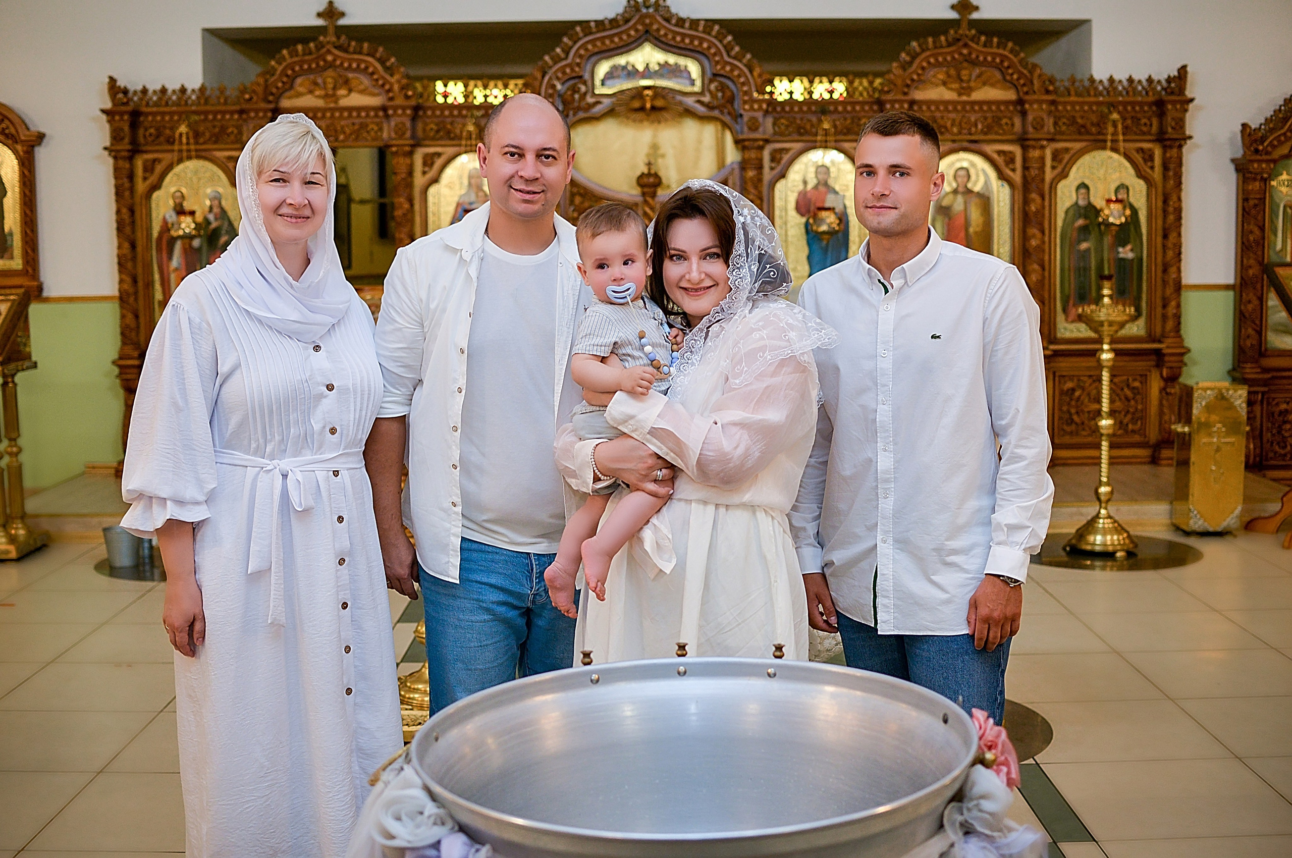 Крещение в Краснодаре. Фотограф новорожденных Краснодар Малышенко Надежда