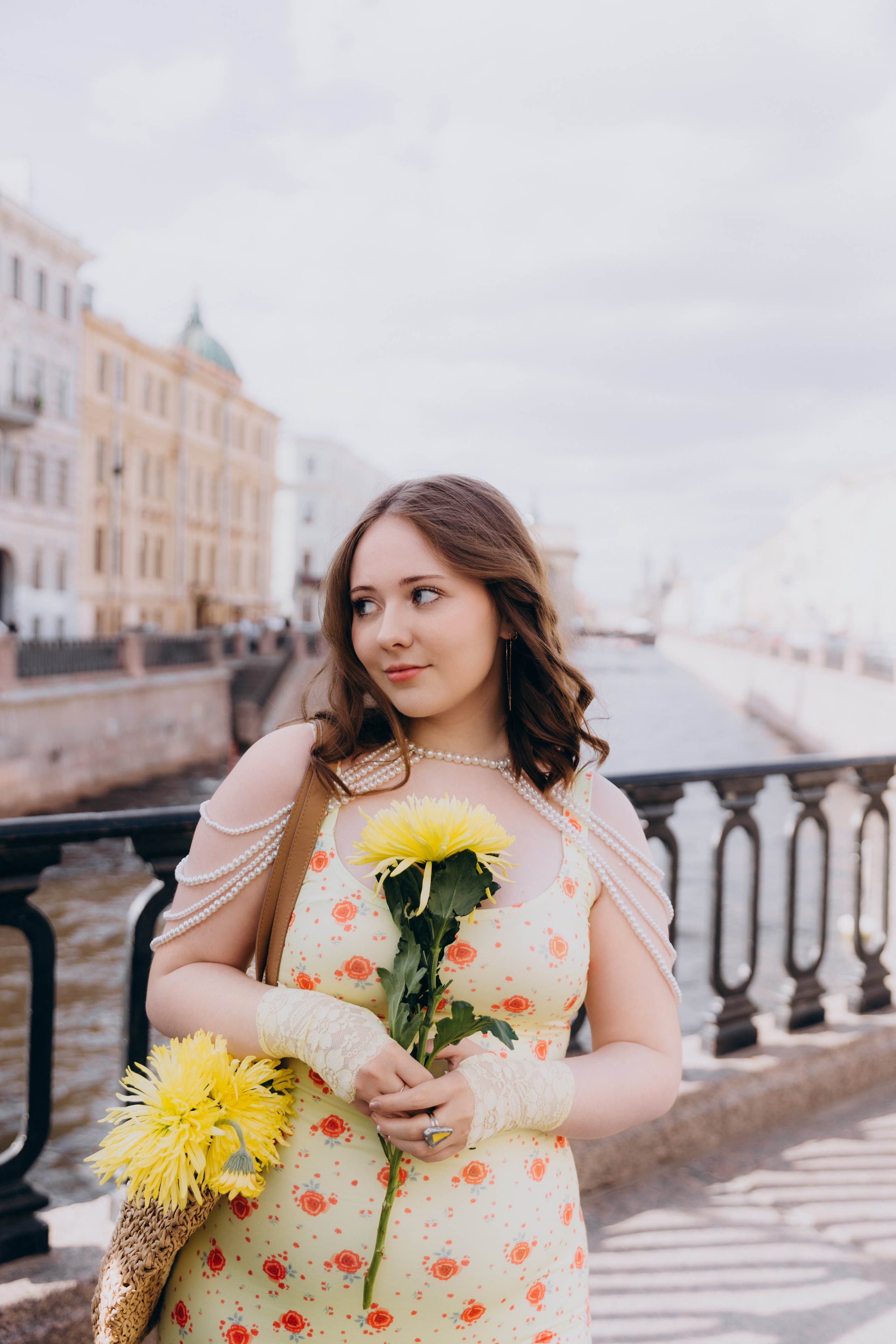 Полина | Фотосессия у Казанского собора. Фотограф в Санкт-Петербурге Разиля Идиятуллина