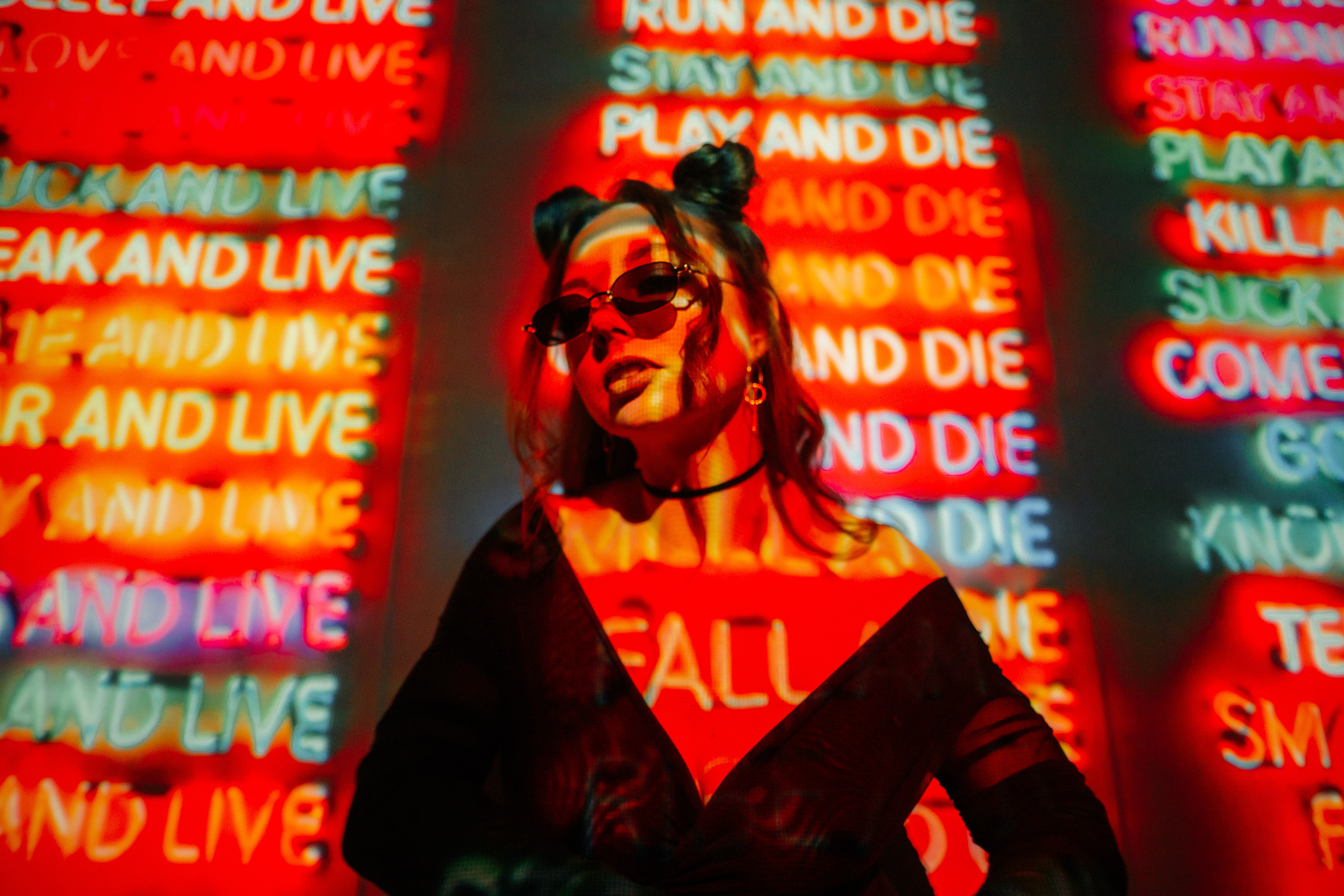 Съемка с проектором. Ольга Плаксина фотограф в Саратове