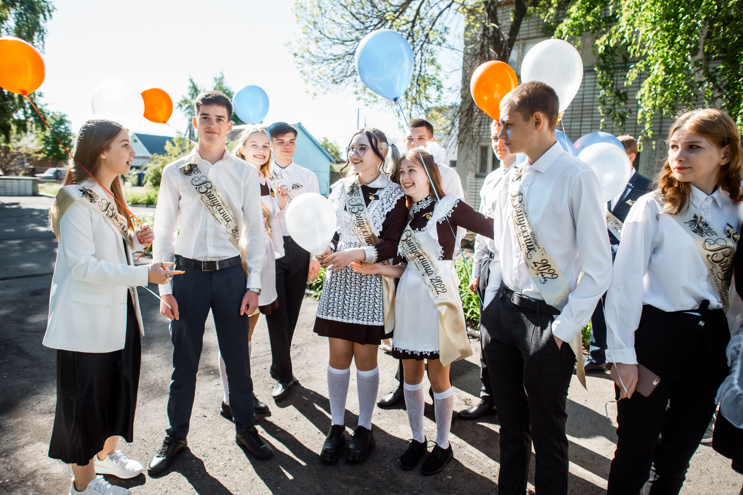 11 класс — последний звонок. Ольга Плаксина фотограф в Саратове
