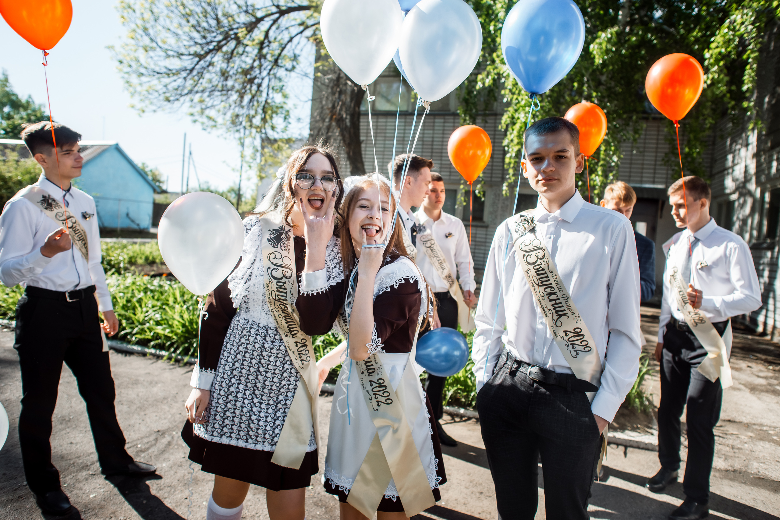 11 класс — последний звонок. Ольга Плаксина фотограф в Саратове