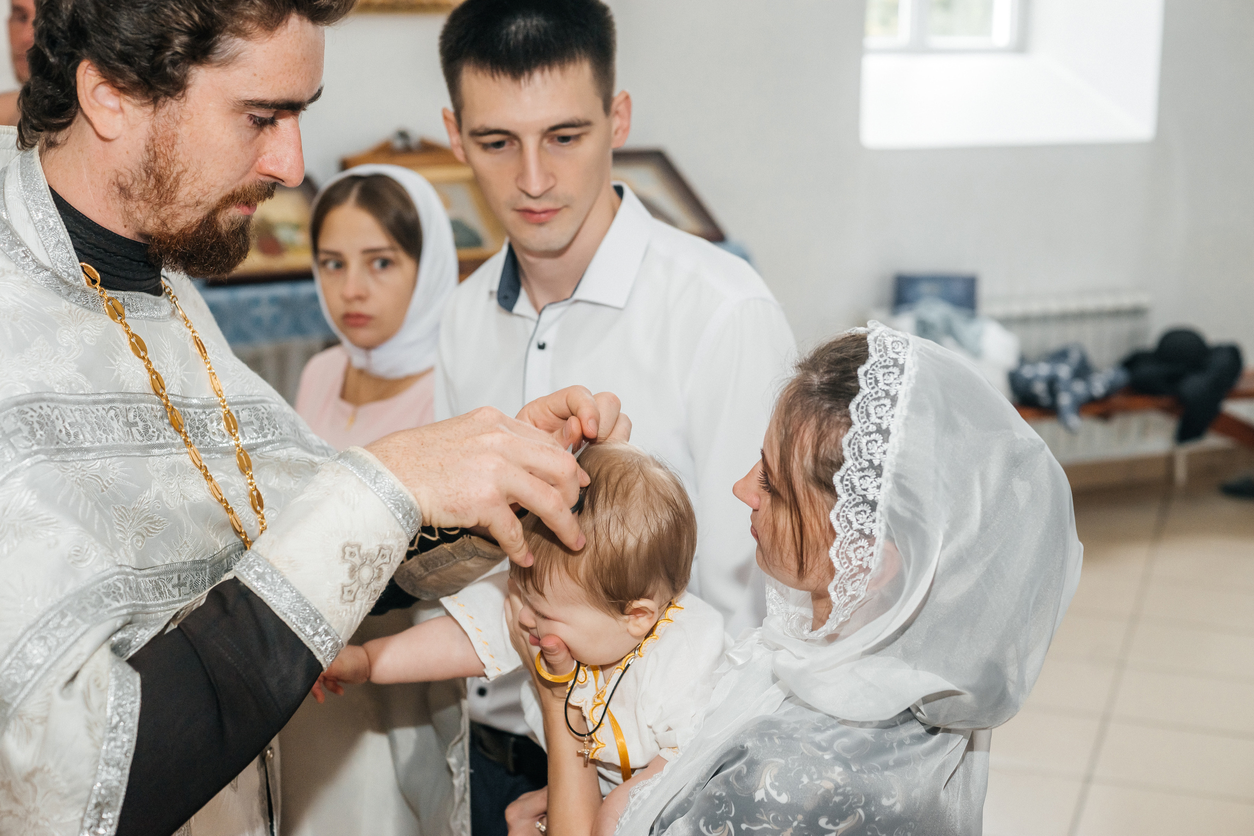 Крещение Александра. Ольга Плаксина фотограф в Саратове