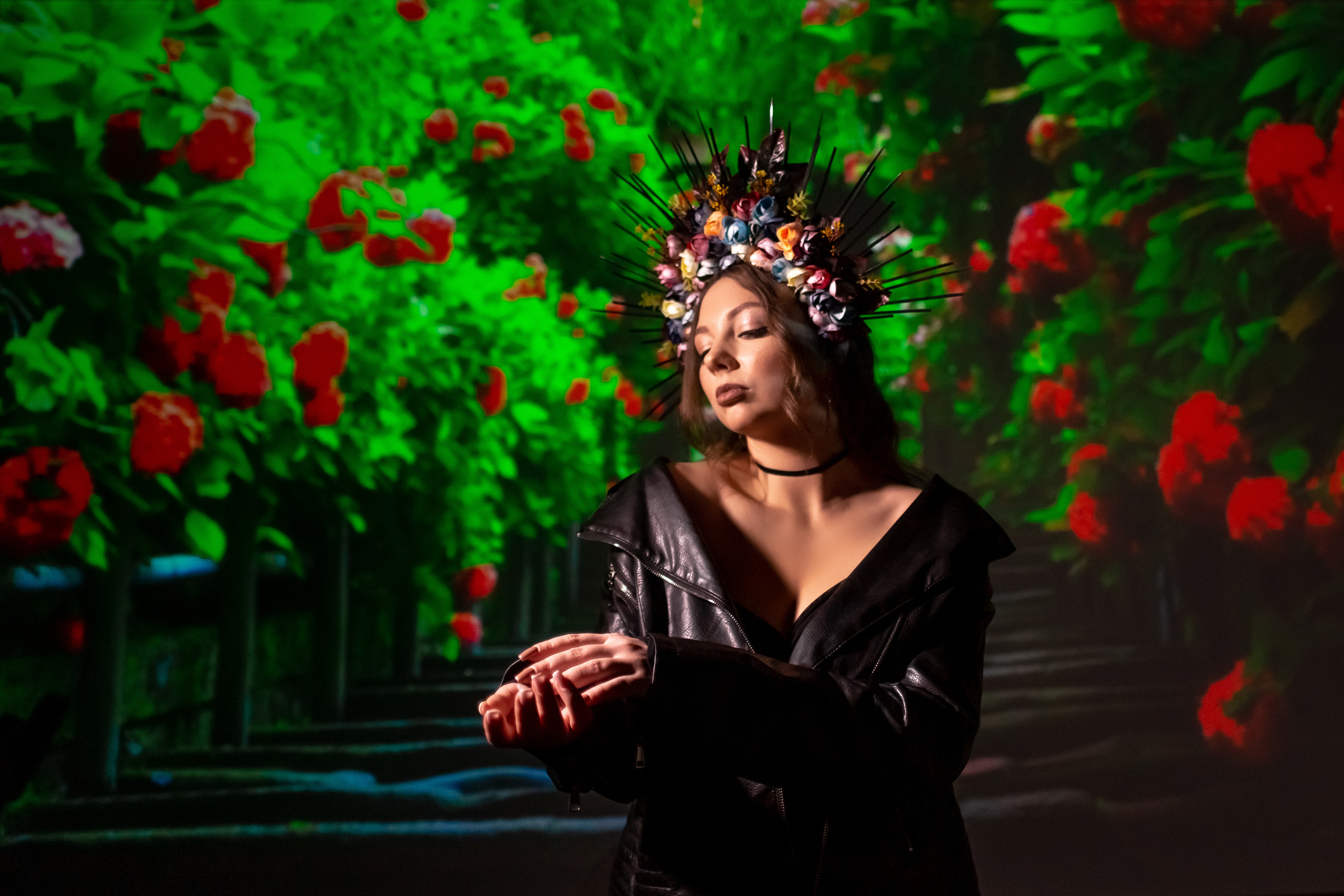 Съемка с проектором. Ольга Плаксина фотограф в Саратове