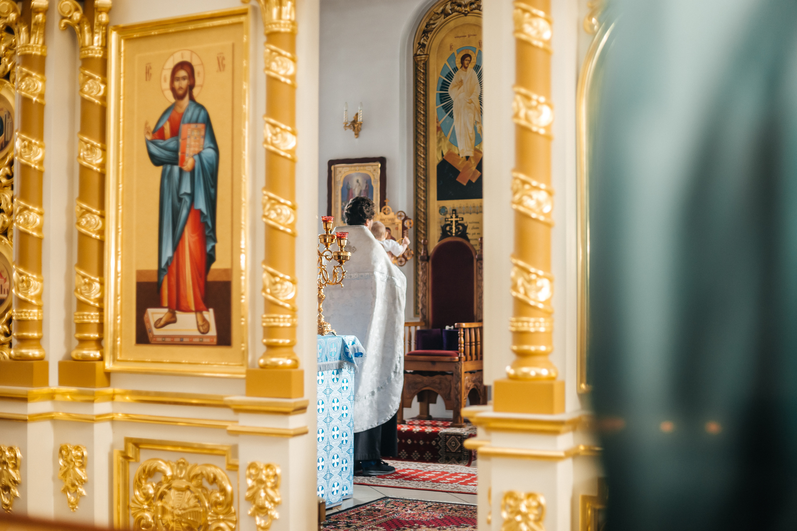 Крещение Александра. Ольга Плаксина фотограф в Саратове