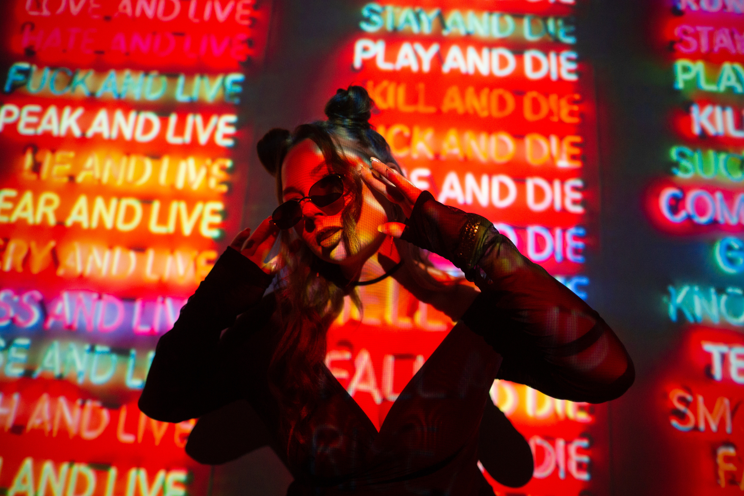 Съемка с проектором. Ольга Плаксина фотограф в Саратове