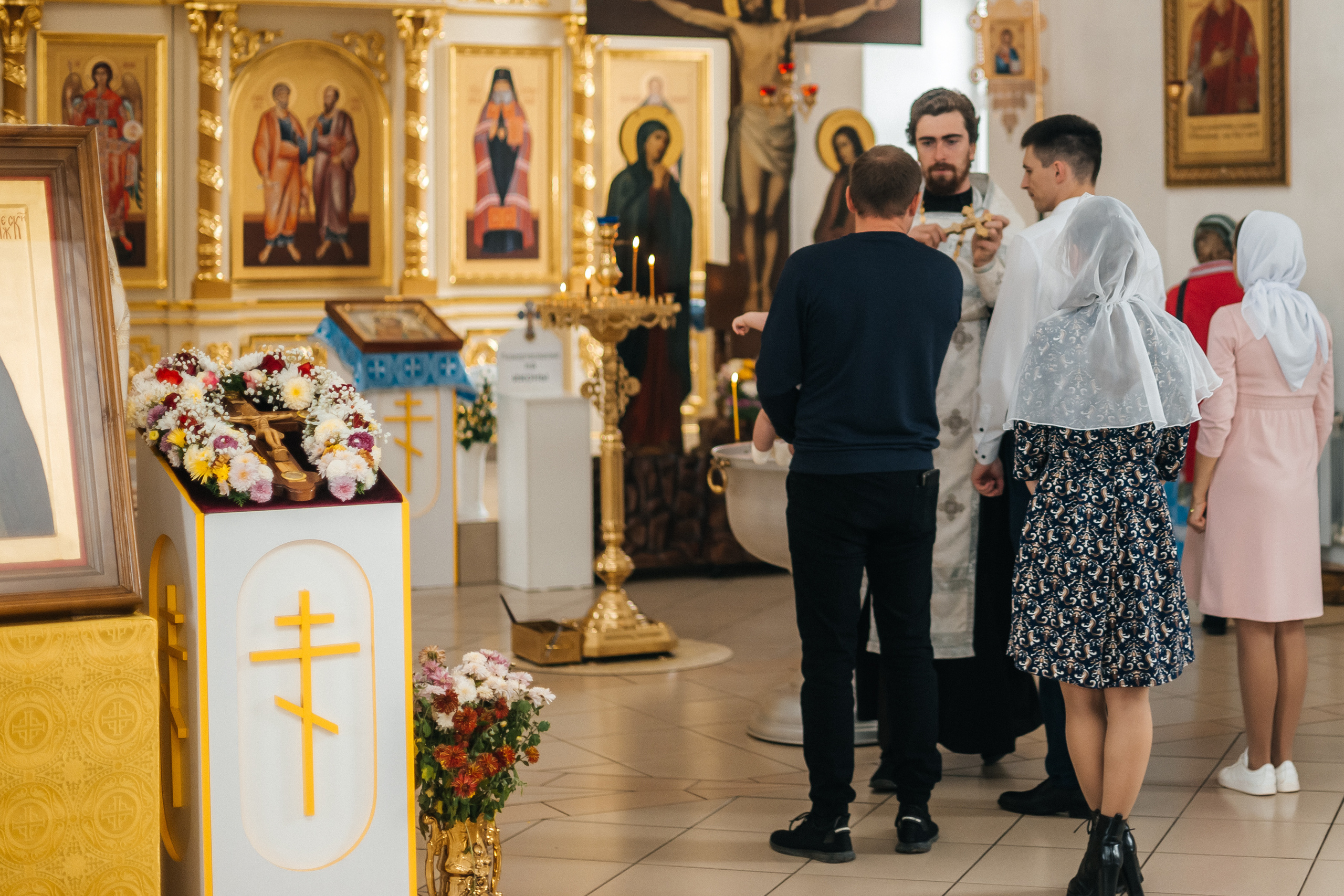 Крещение Александра. Ольга Плаксина фотограф в Саратове