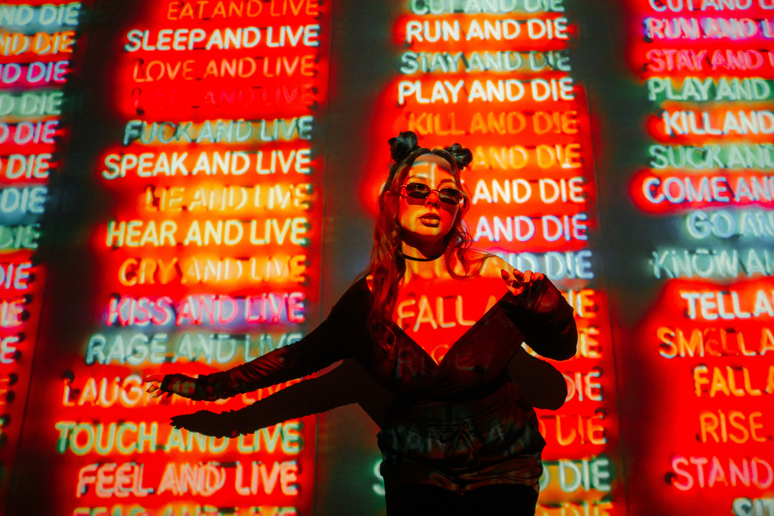 Съемка с проектором. Ольга Плаксина фотограф в Саратове