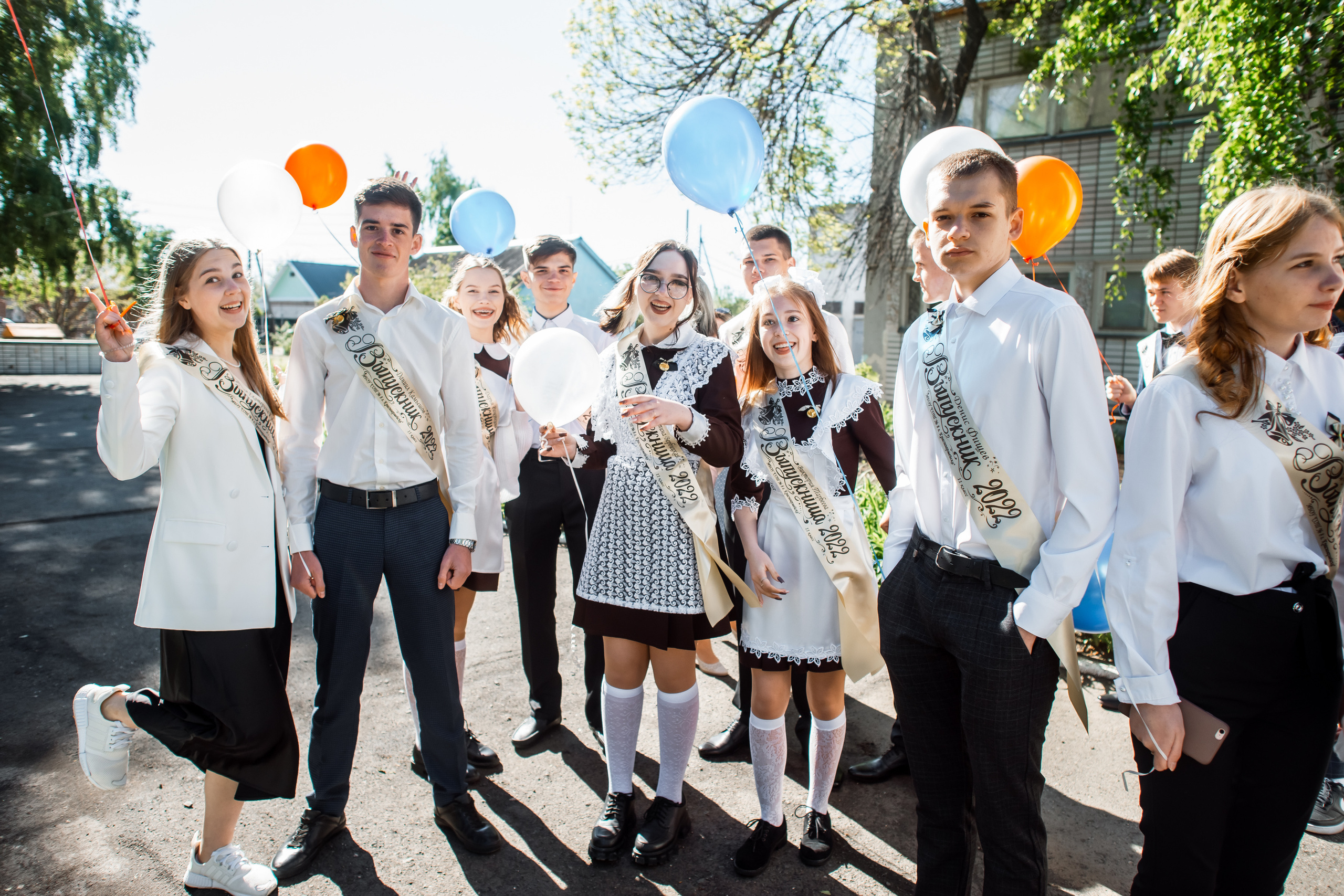 11 класс — последний звонок. Ольга Плаксина фотограф в Саратове